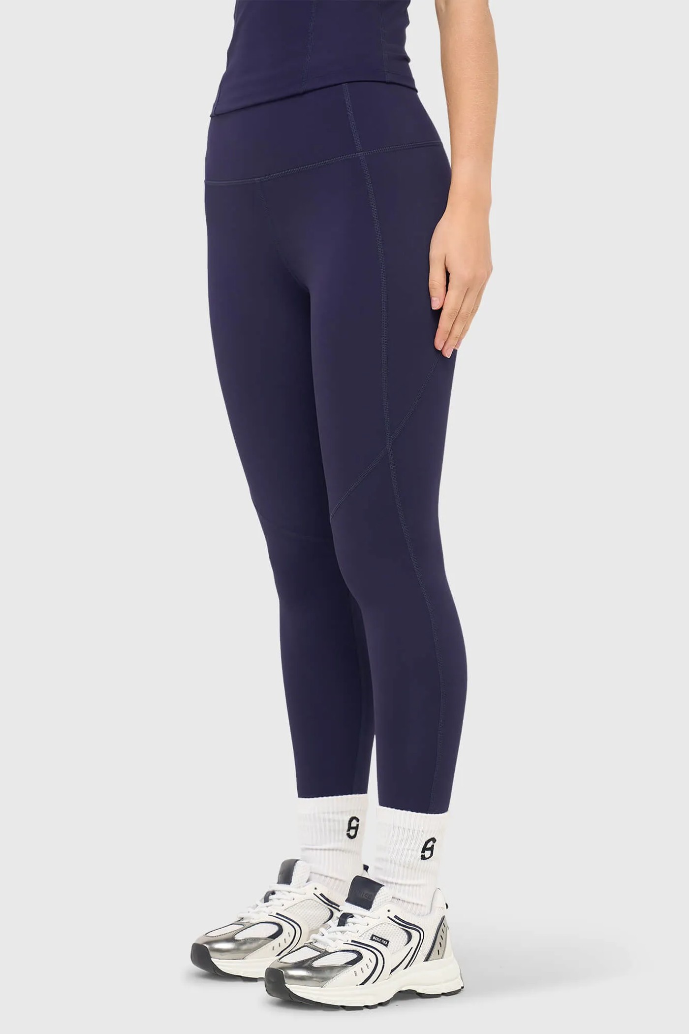 Legging Dames Sport Active Wear Ye Blauw
