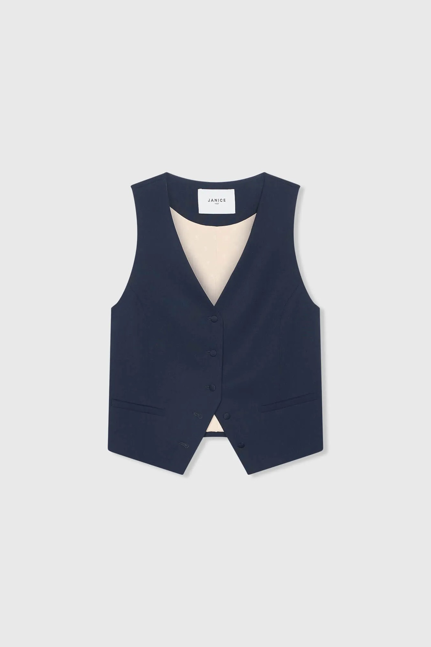 Vest Gilet Dames Blauw Dave