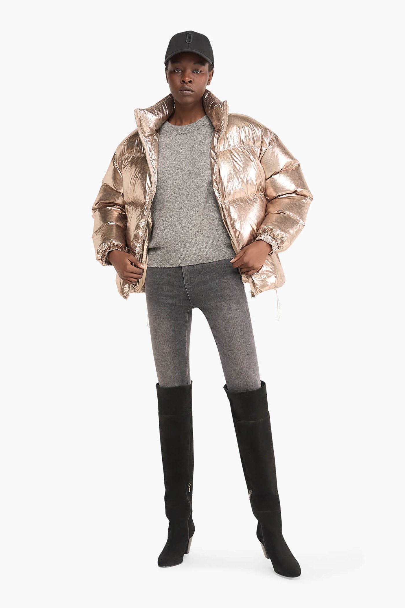 Puffer Jas Dames Jax Champagne