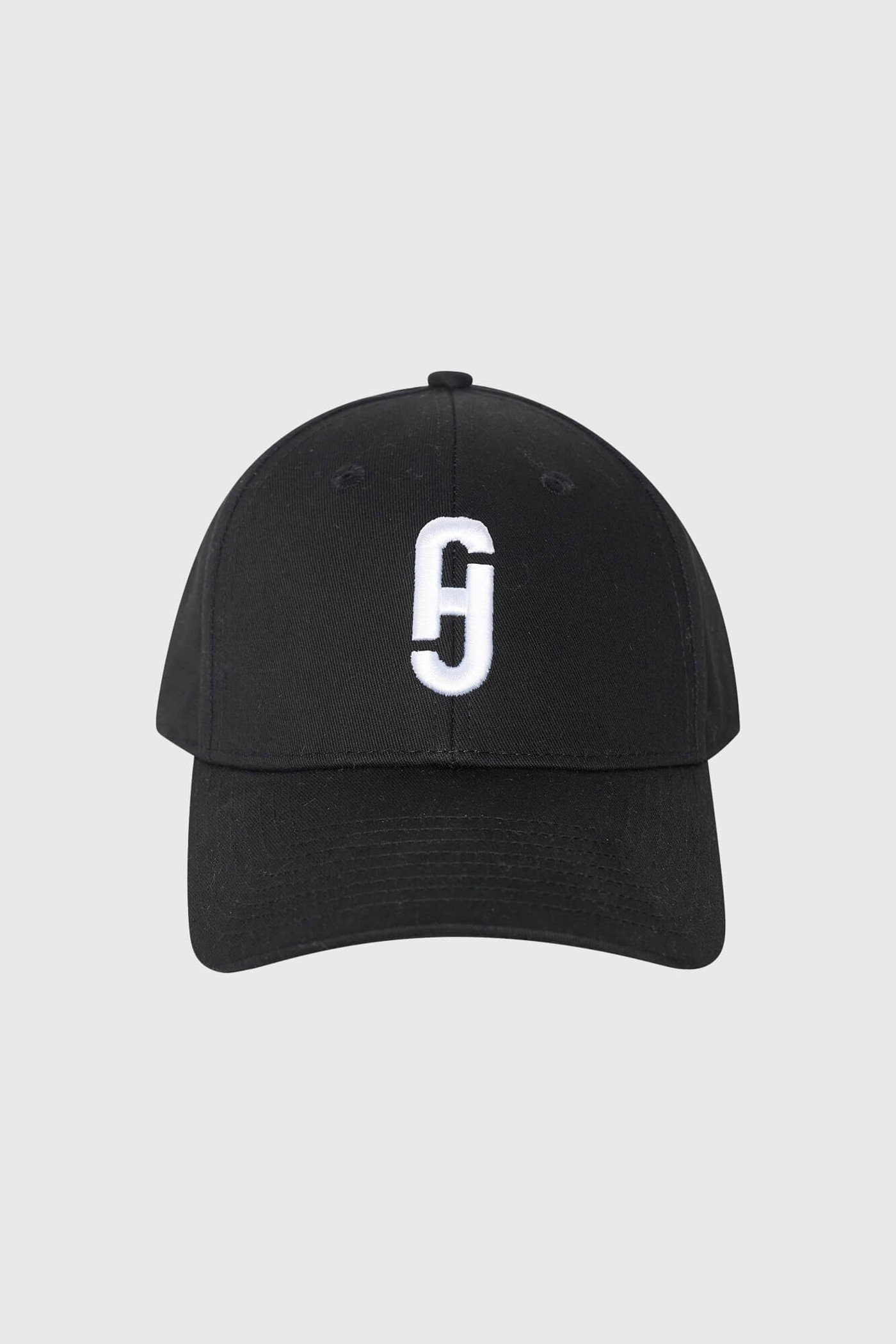 CAP DAMES LOGO ZWART WIT JEFF