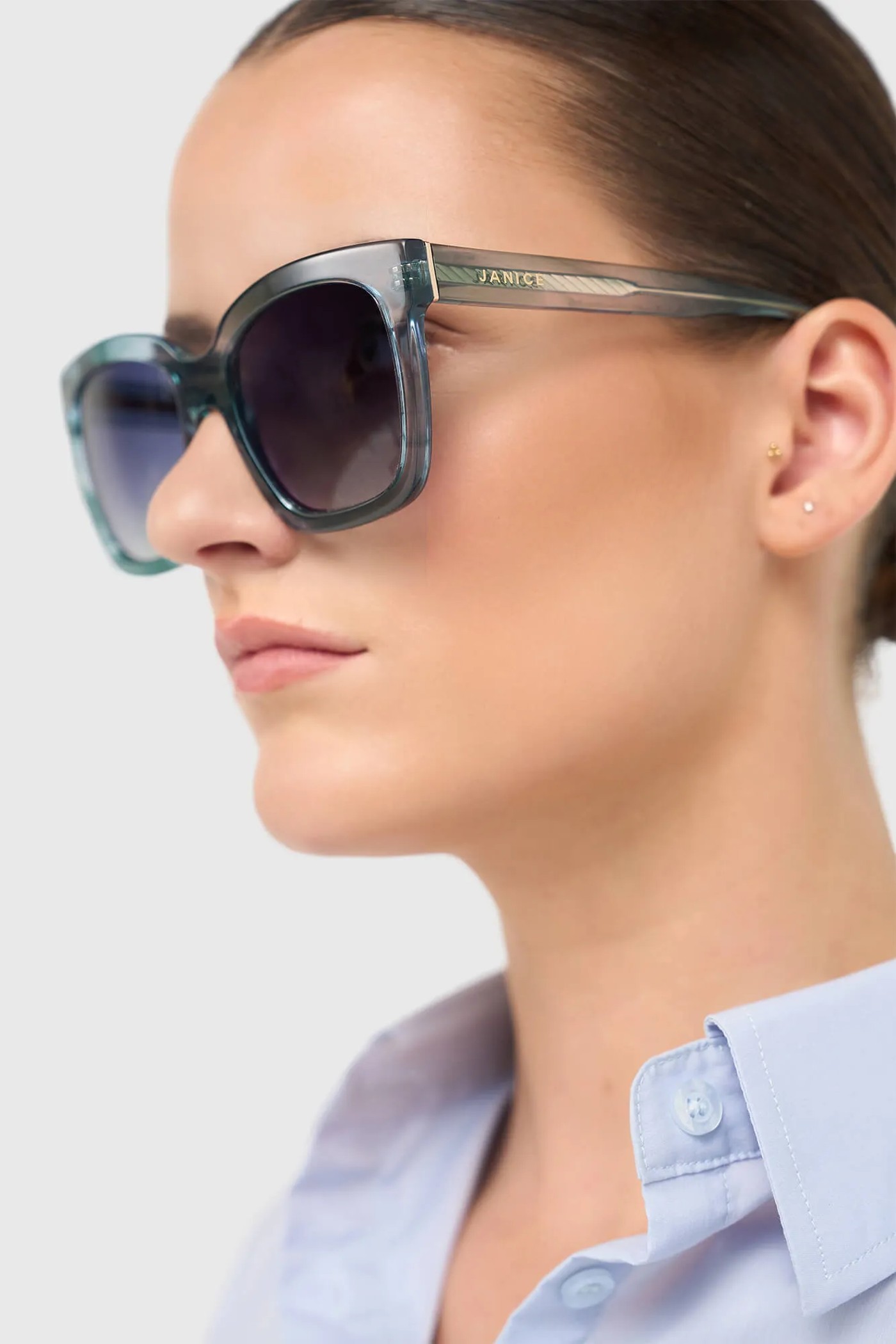 Zonnebril Dames Royce Blauw