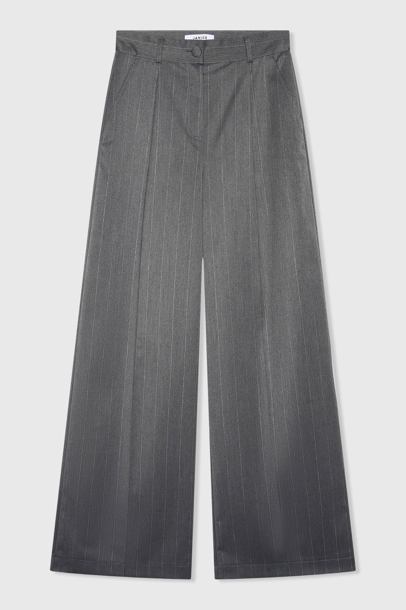 Mel Grijs Streep Lurex