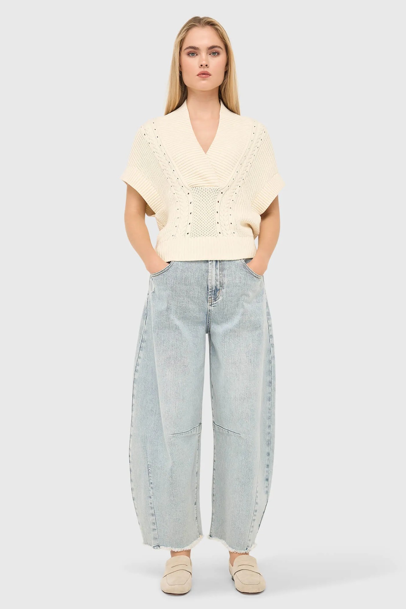 Loafers Dames Suede Burt Nude