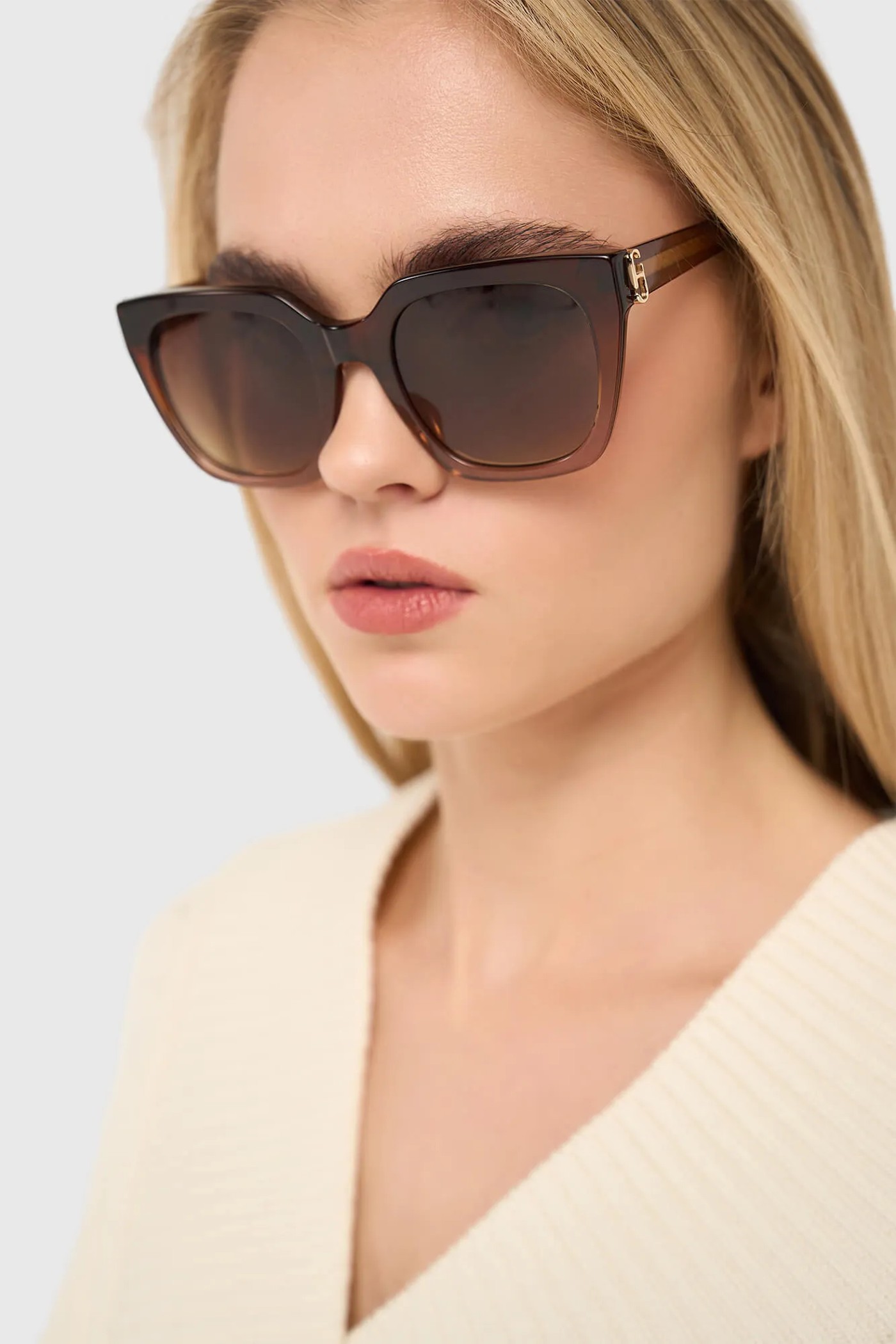 Zonnebril Dames Oscar Bruin