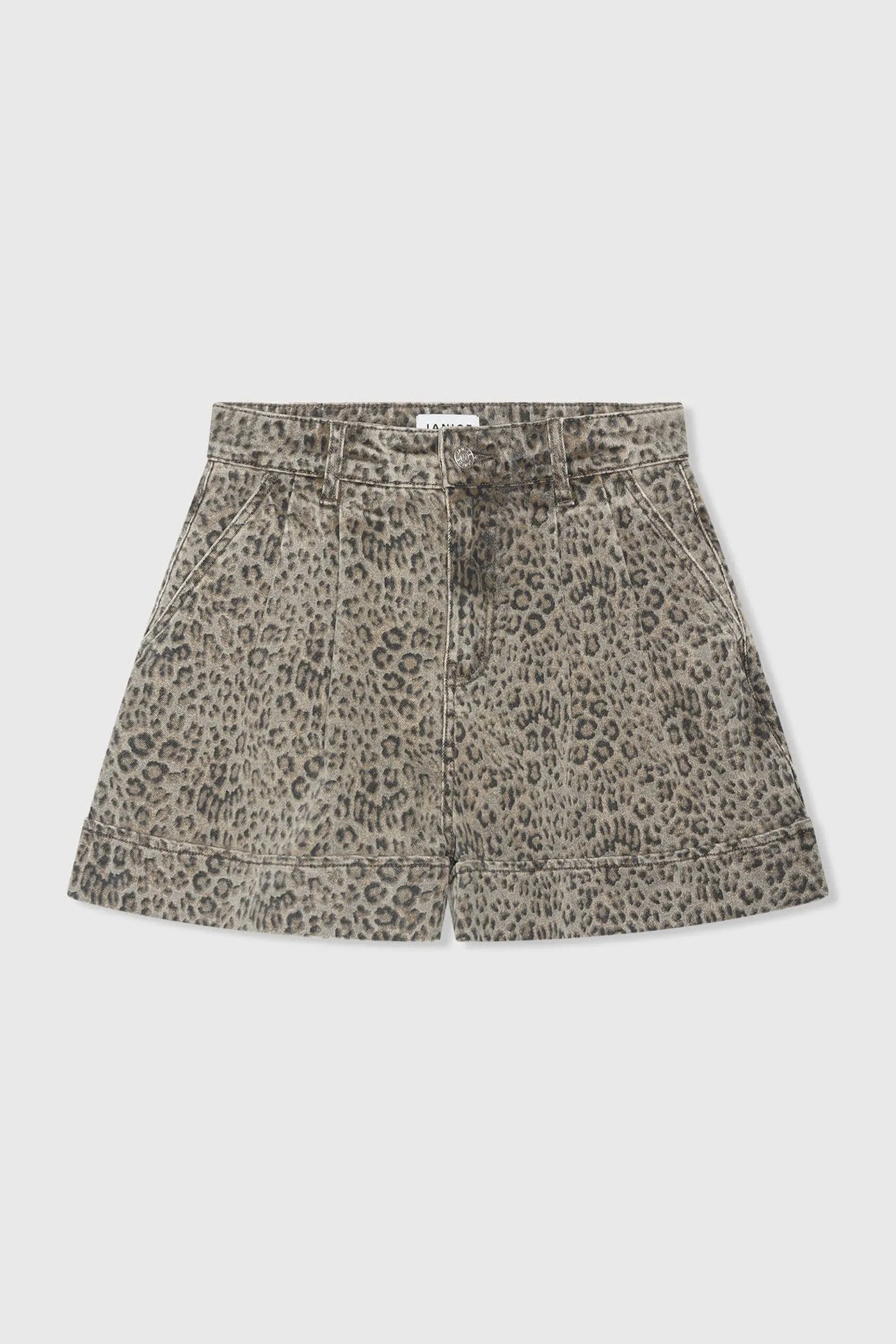 Panterprint Shorts Dames Jeans Arthur