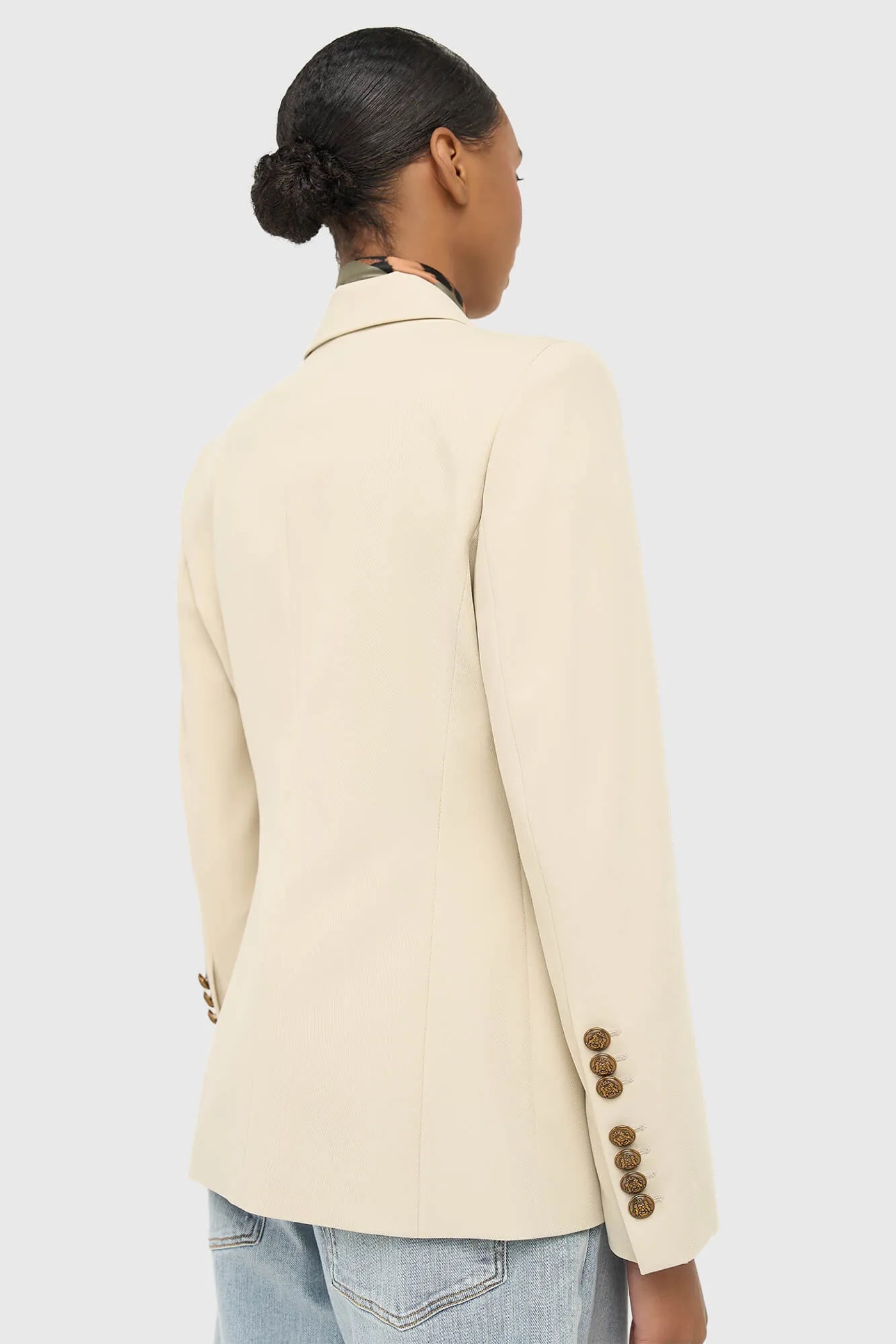 Blazer Dames Knopen Getailleerd Connor Groen