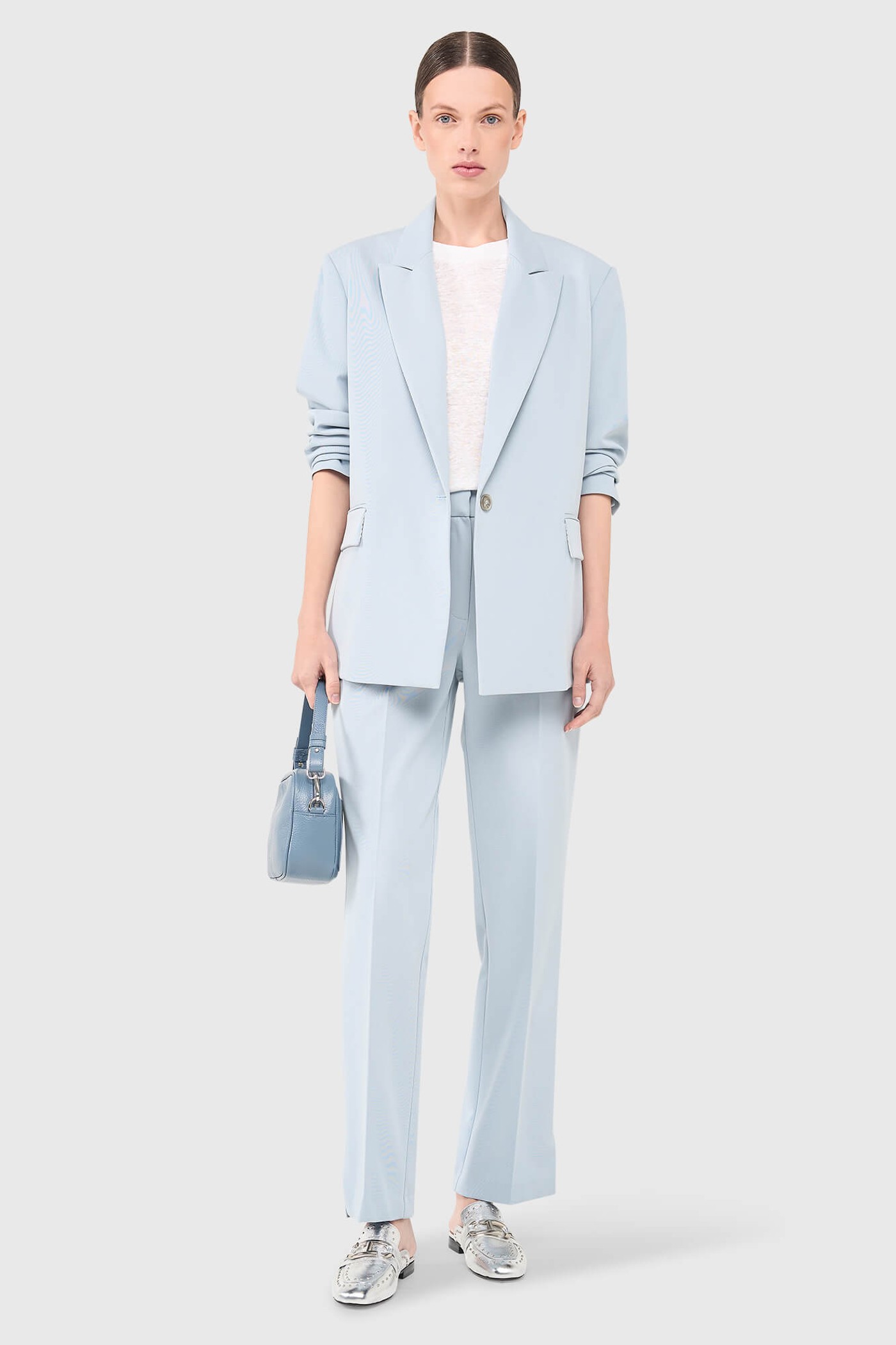 JONES BLAZER LICHT BLAUW