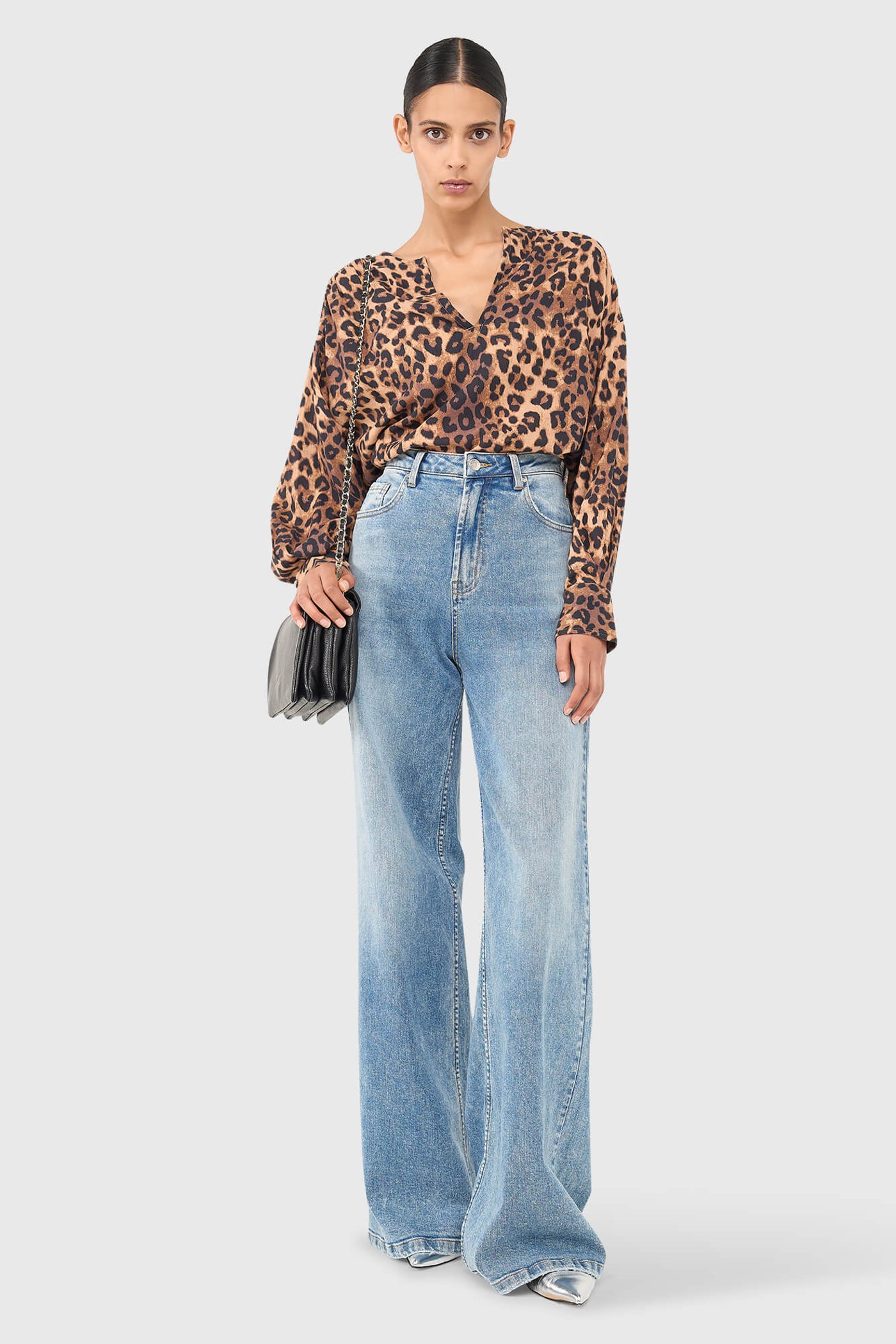 JAMESON BLOUSE PANTERPRINT