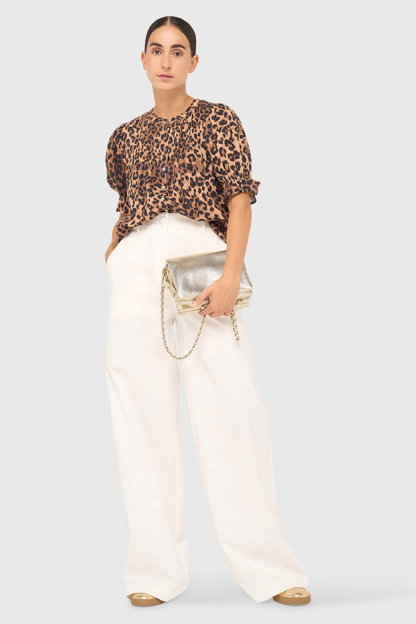 KAI BLOUSE PANTERPRINT