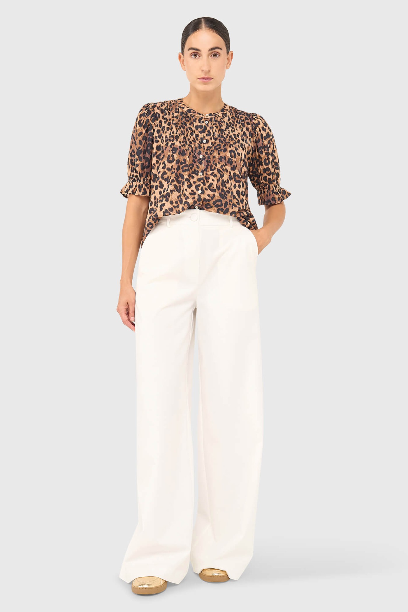 DEXTER PANTALON OFF-WHITE