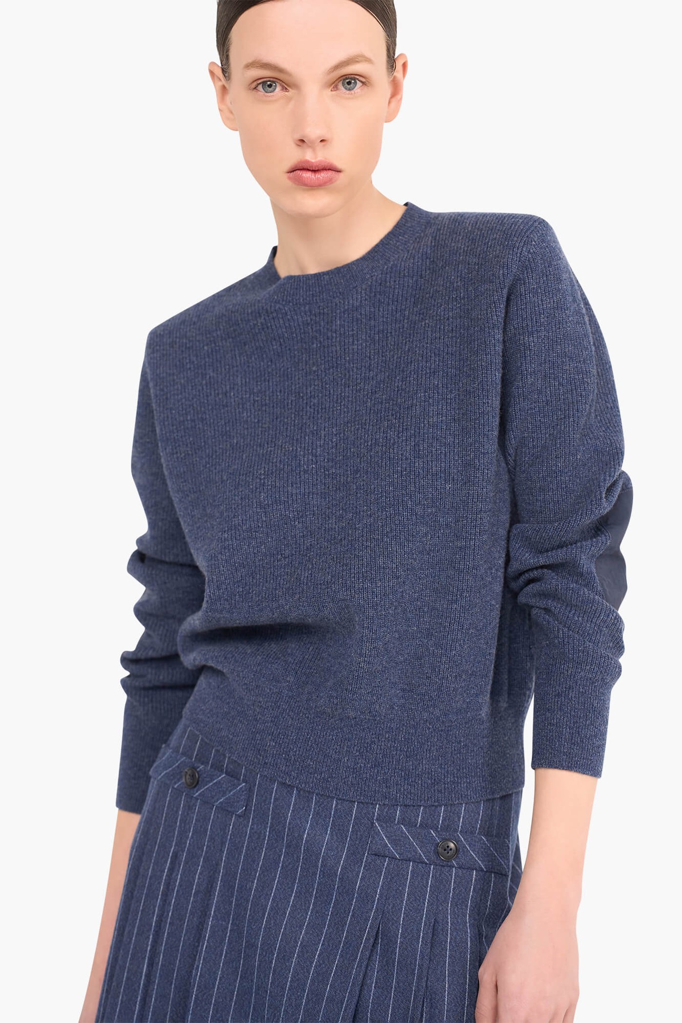 Cashmere Trui Dames Barron Blauw