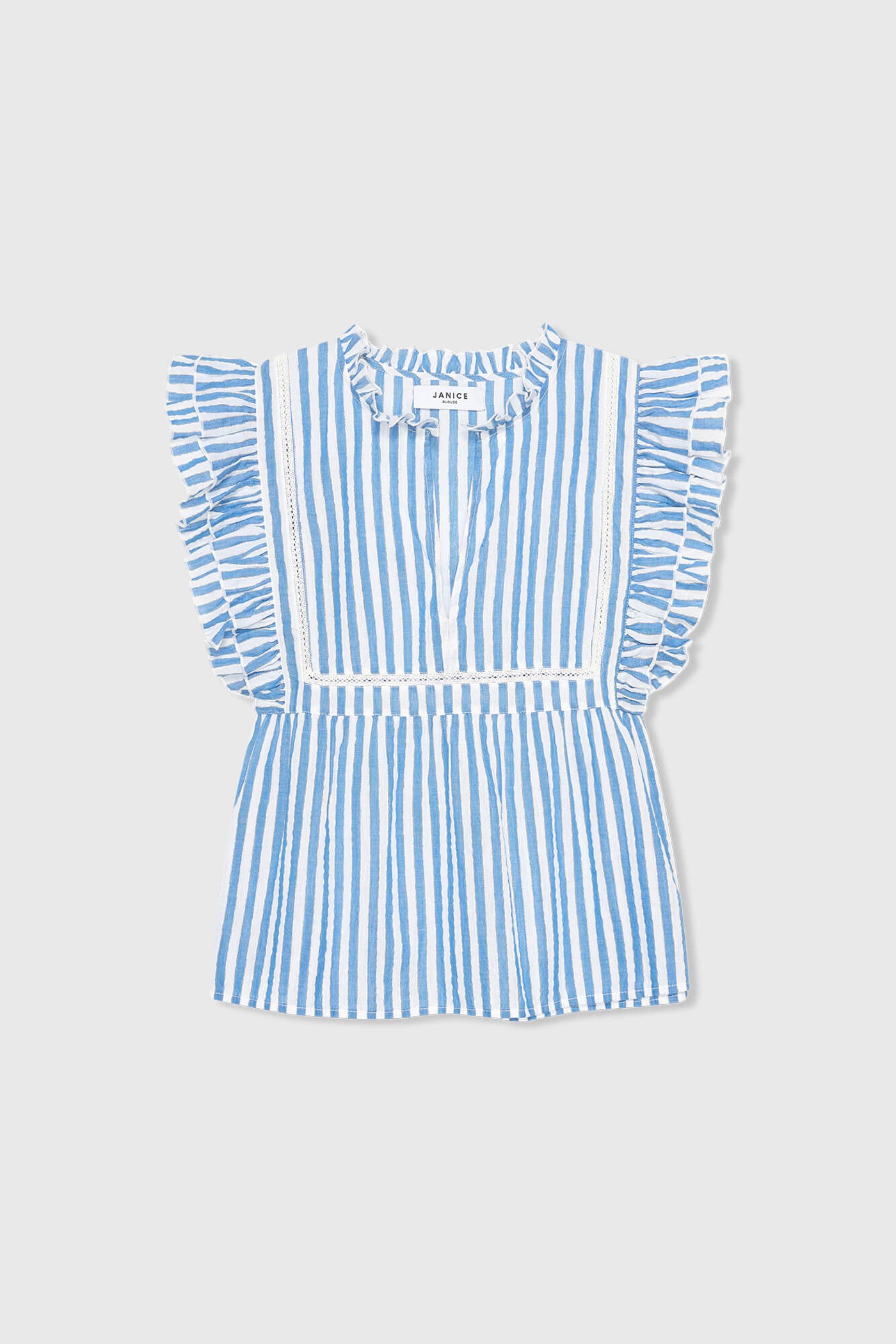 Carson Blouse Gestreept