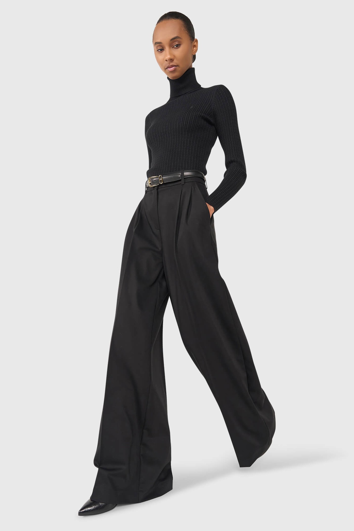 Dollar Pantalon Zwart