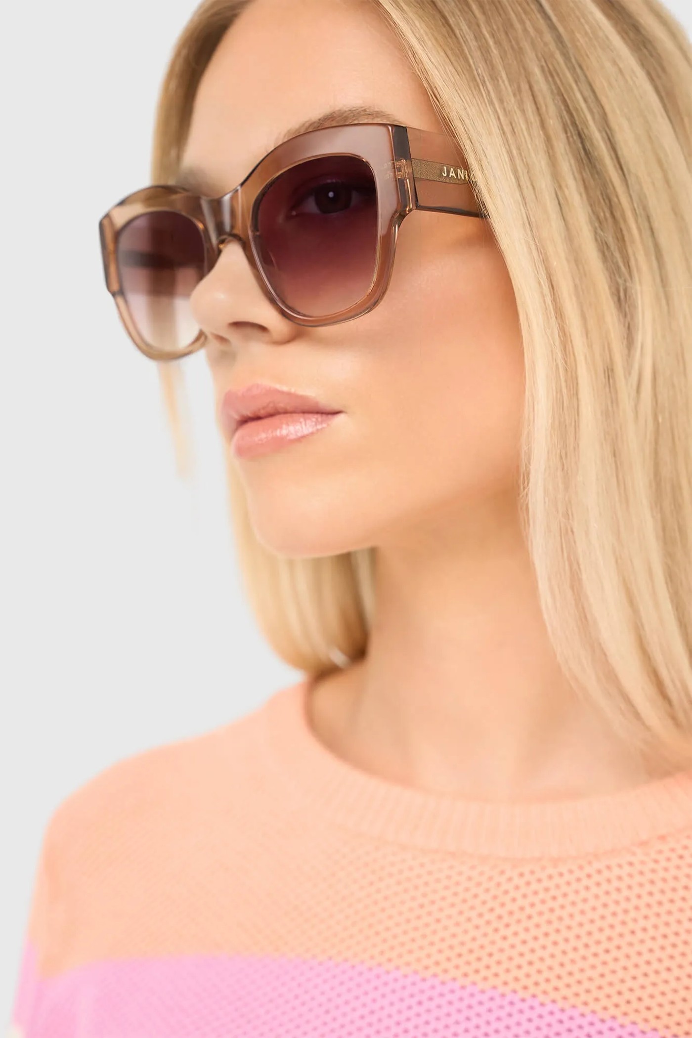 Zonnebril Dames Simon Roze