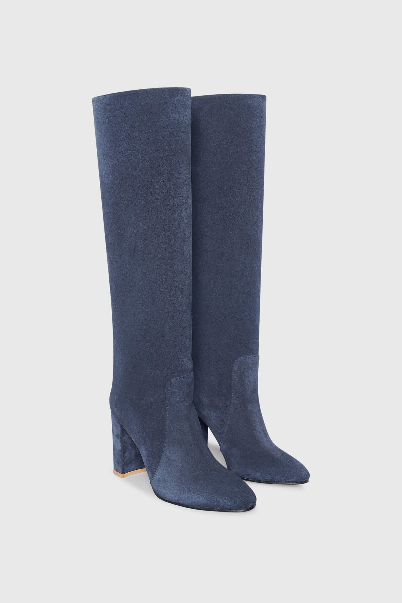 Roman Blauw Suede