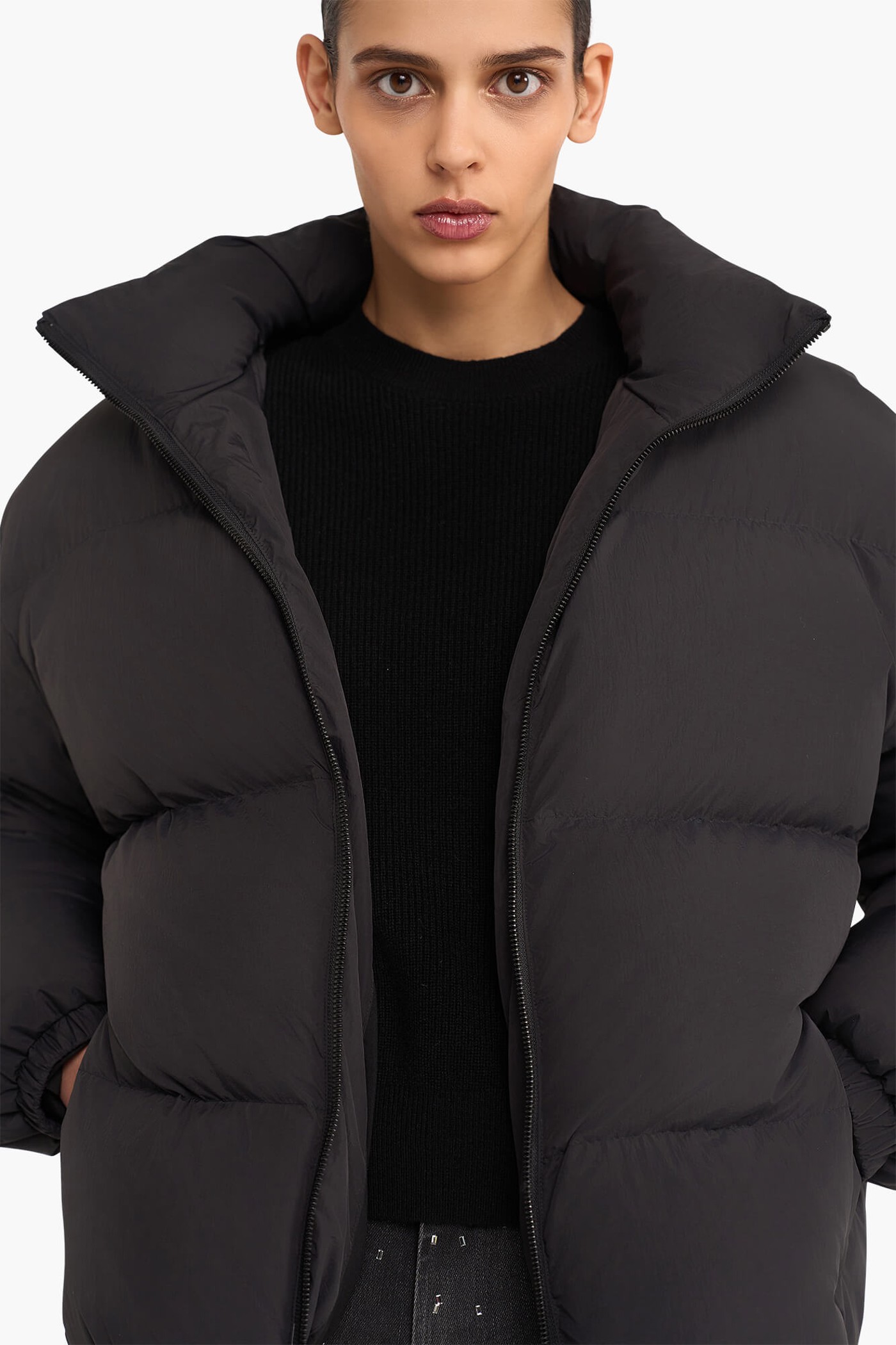 Puffer Jas Dames Jax Zwart