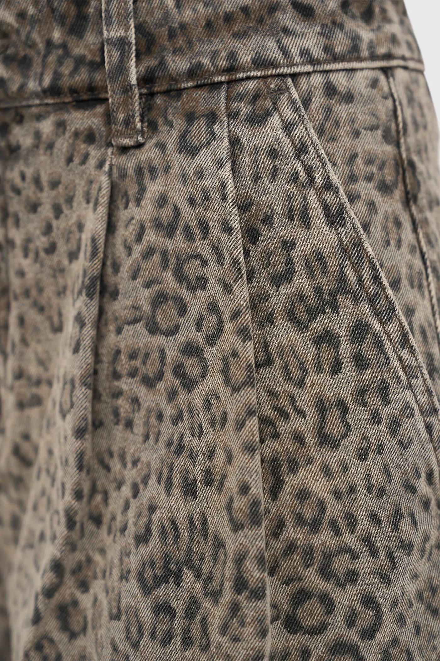 Panterprint Shorts Dames Jeans Arthur