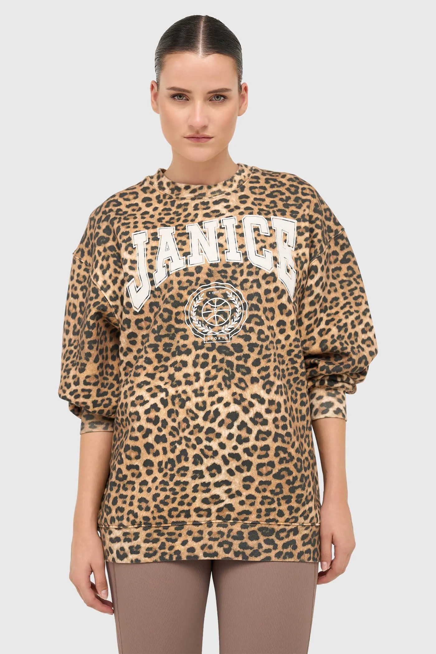 Sweater Dames Oversized Panterprint Oliver