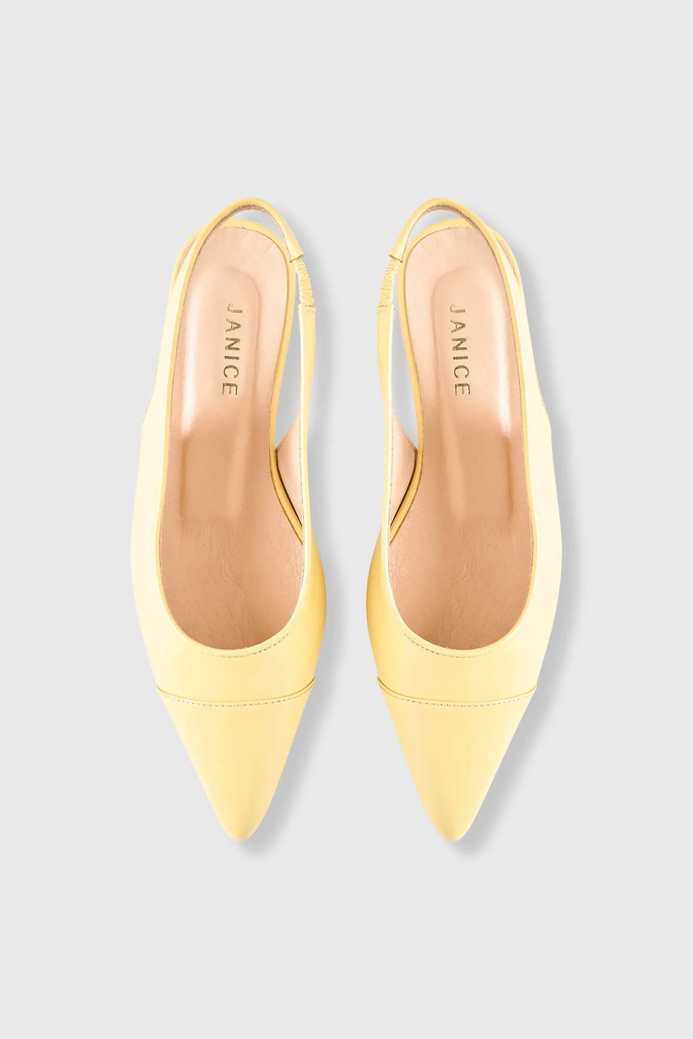 Slingback Dames Schoen Leer Alain Geel