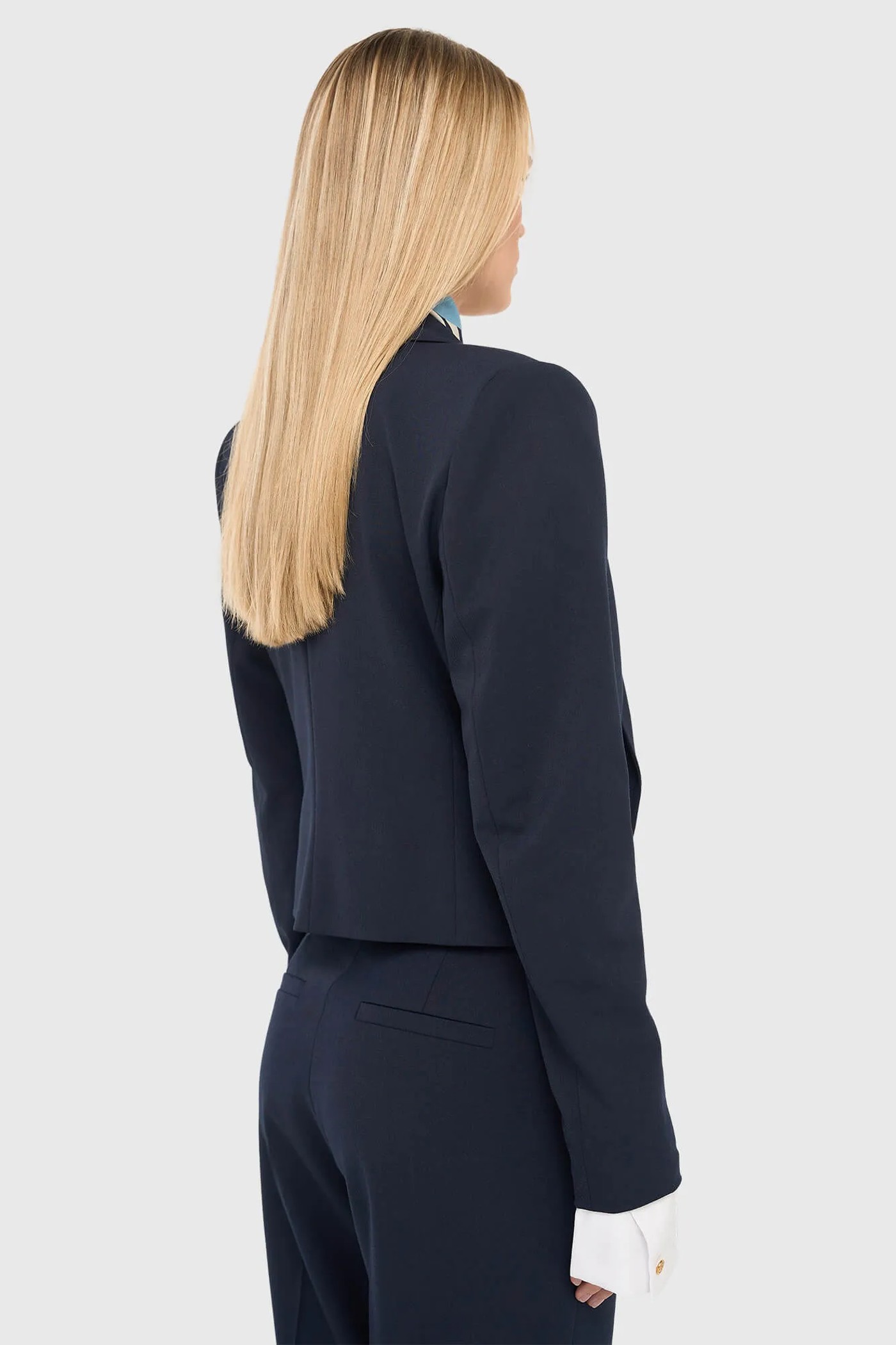Blazer Dames Kort Blauw Stan