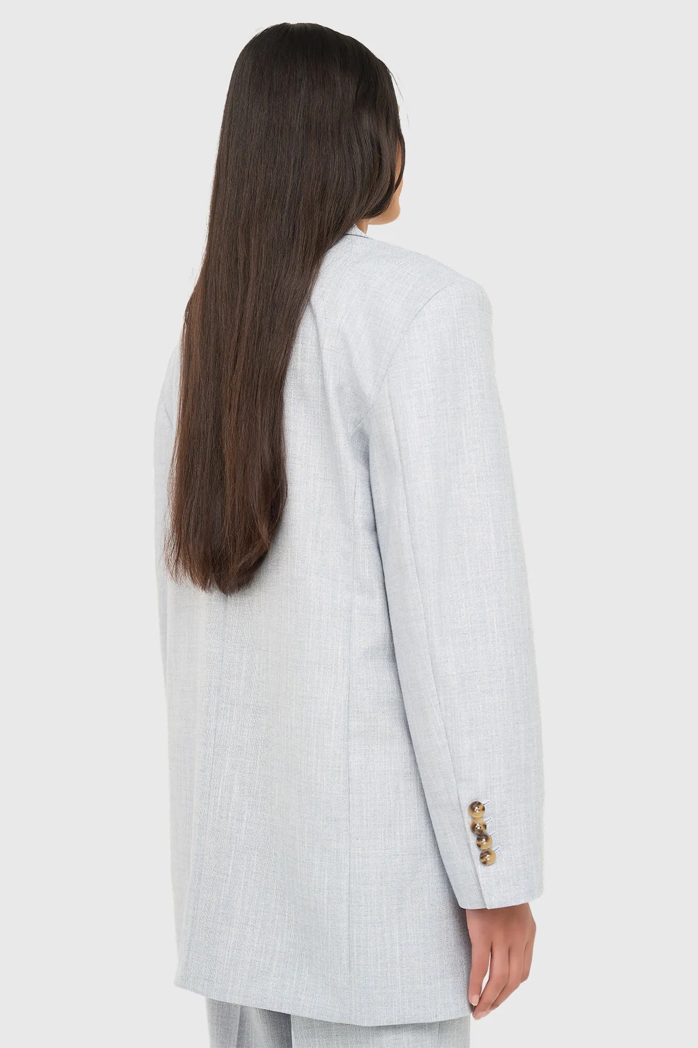 Blazer Dames Oversized Blauw Lurex Buddy