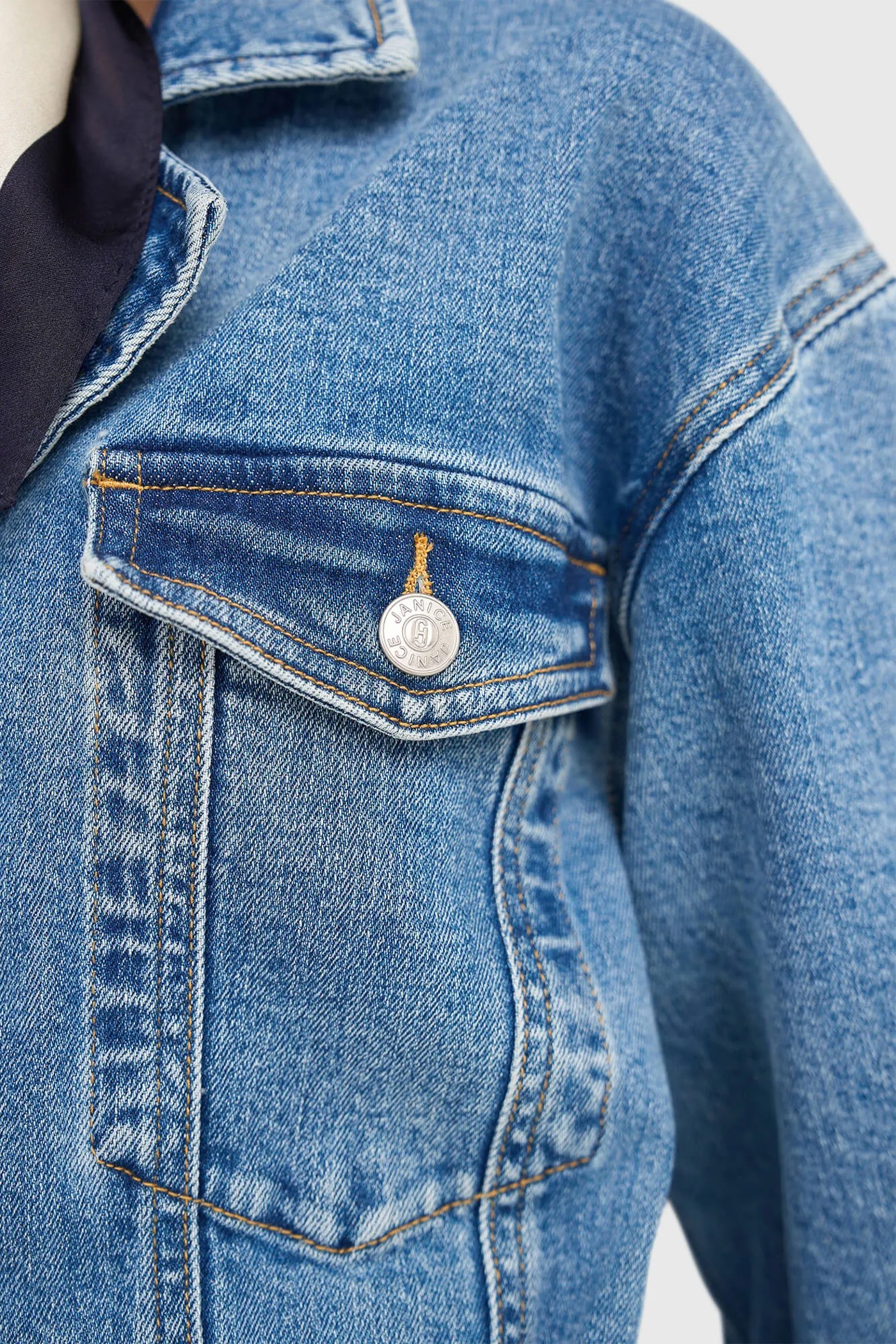 Denim Jumpsuit Dames Axil Blauw 786