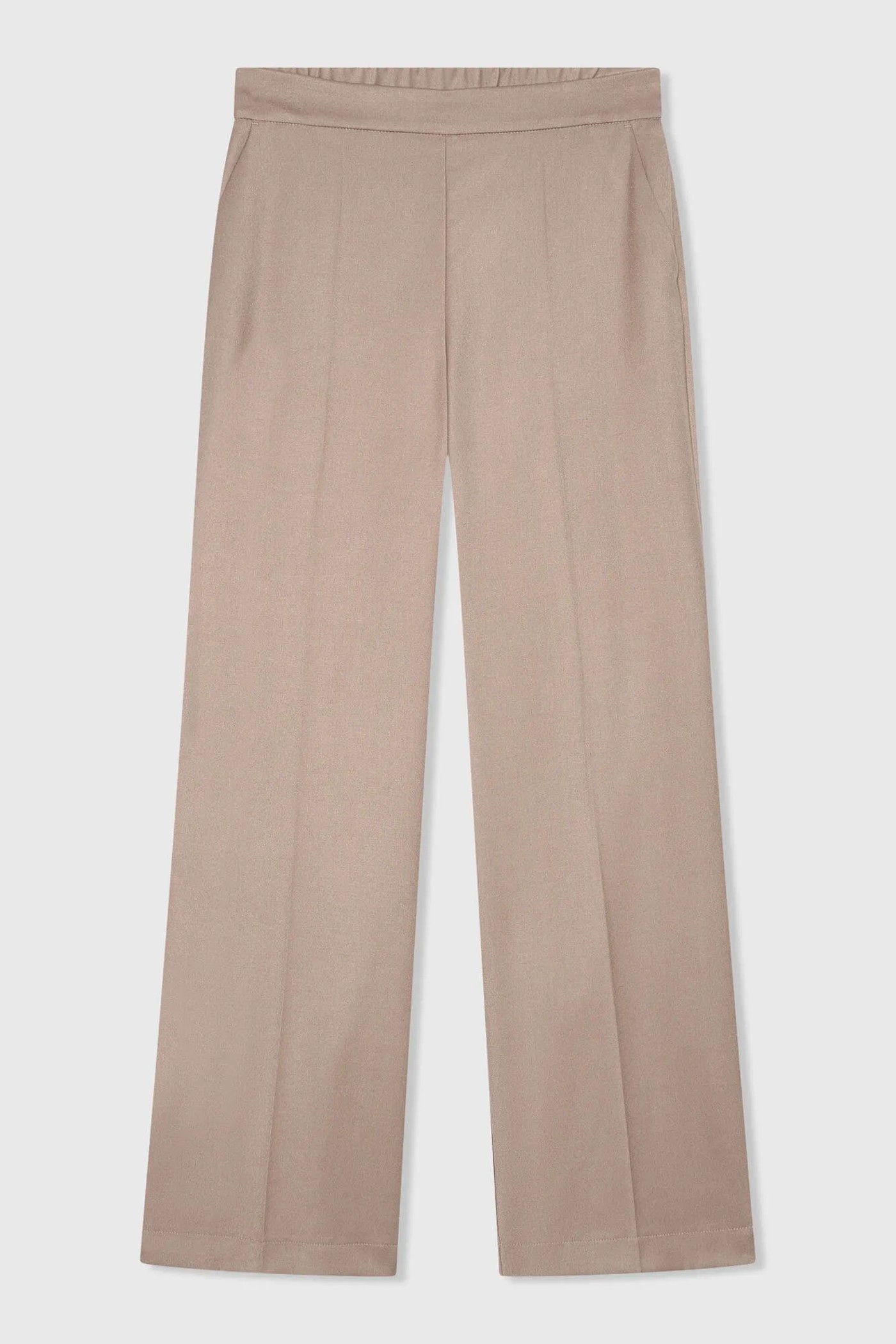 Broek Dames Wijde Pijp Bruin Pete