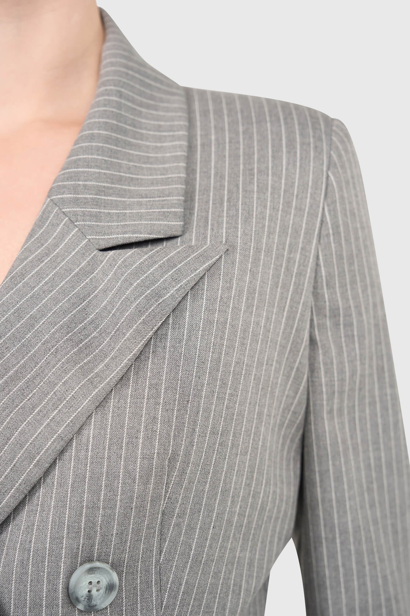Stan Blazer Grijze Streep