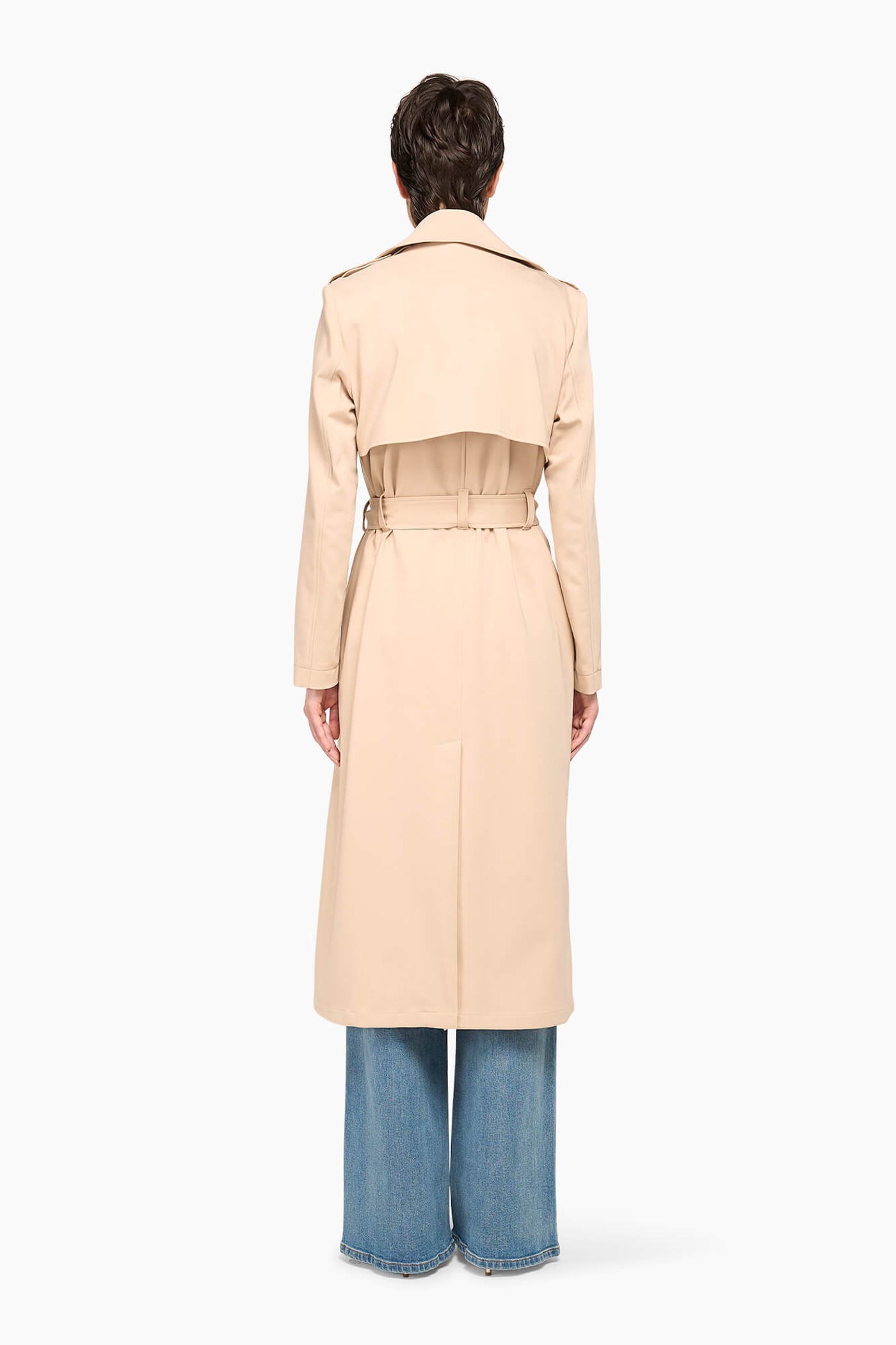 Trenchcoat Dames Robert Beige