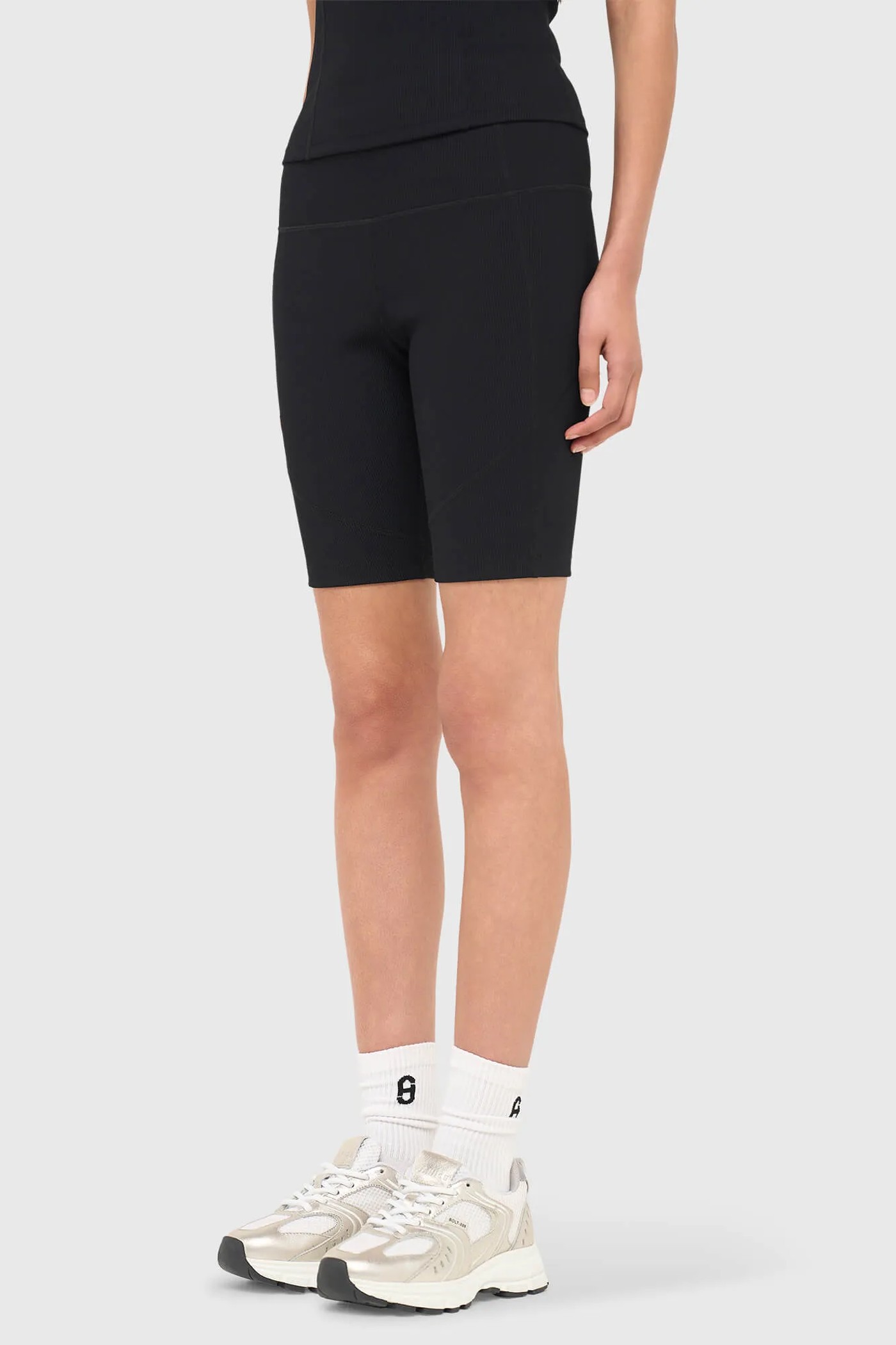 Korte Legging Shorts Sport Cole Zwart