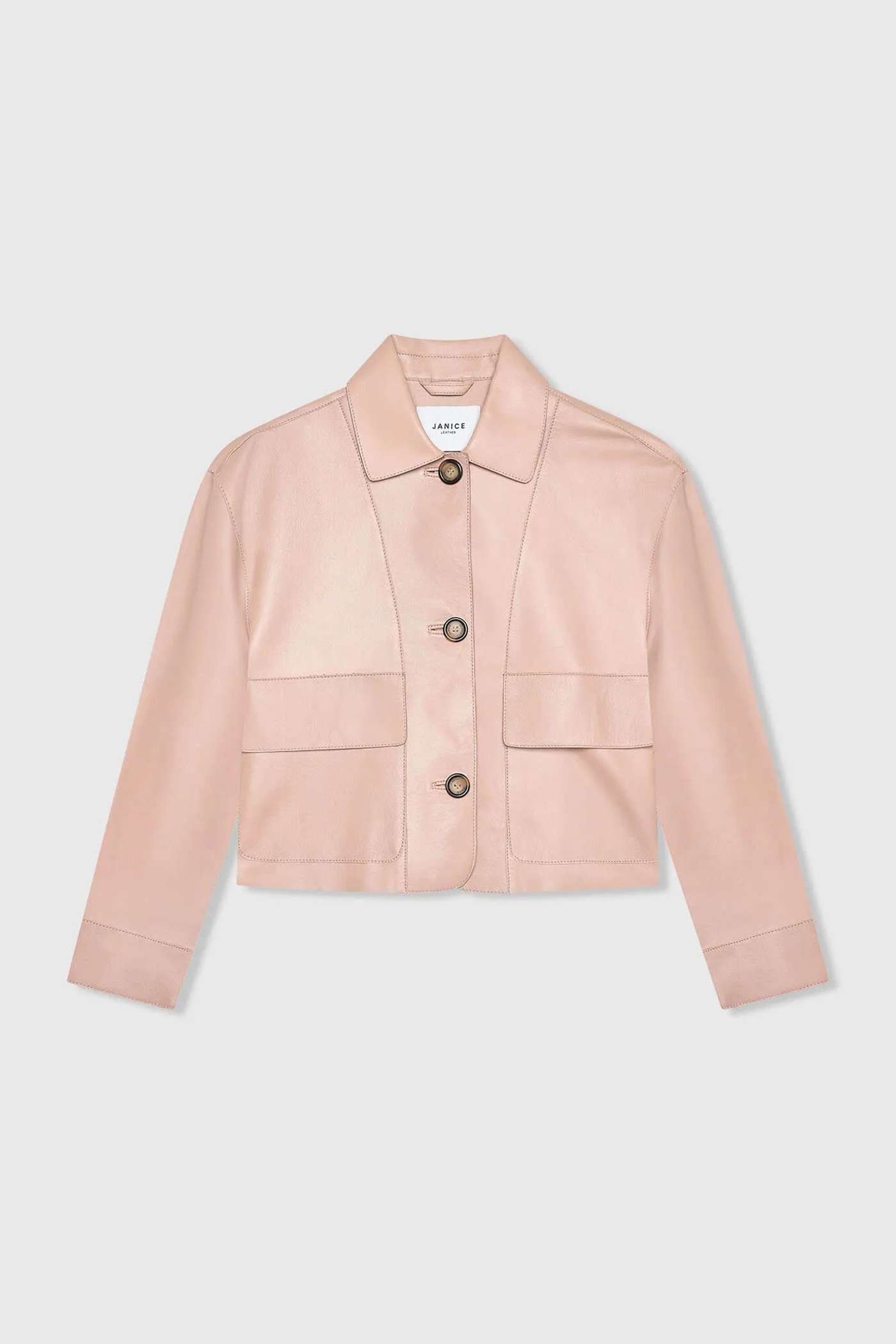 Leren Jas Dames William Roze