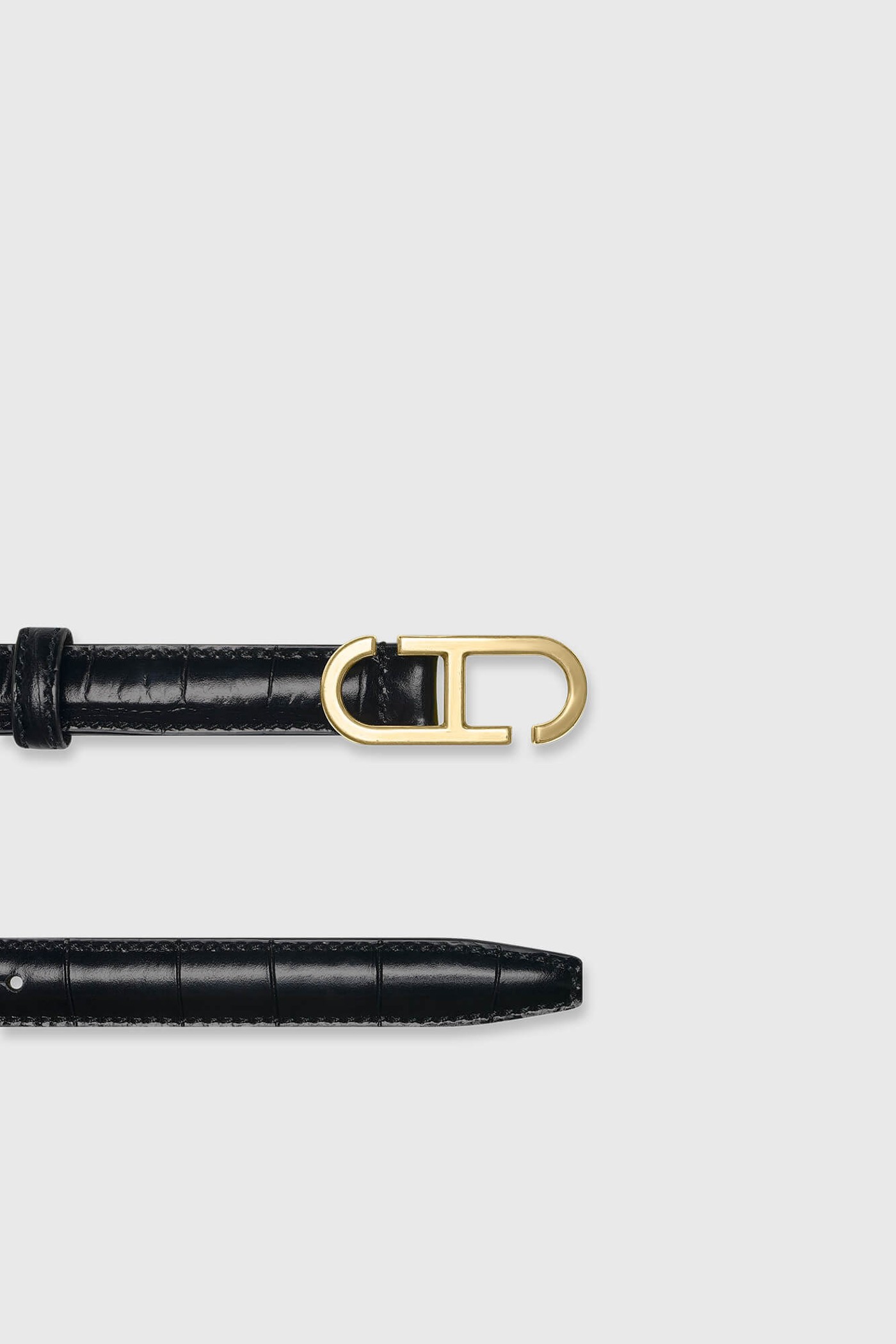 Trophy Zwart Brass Croco