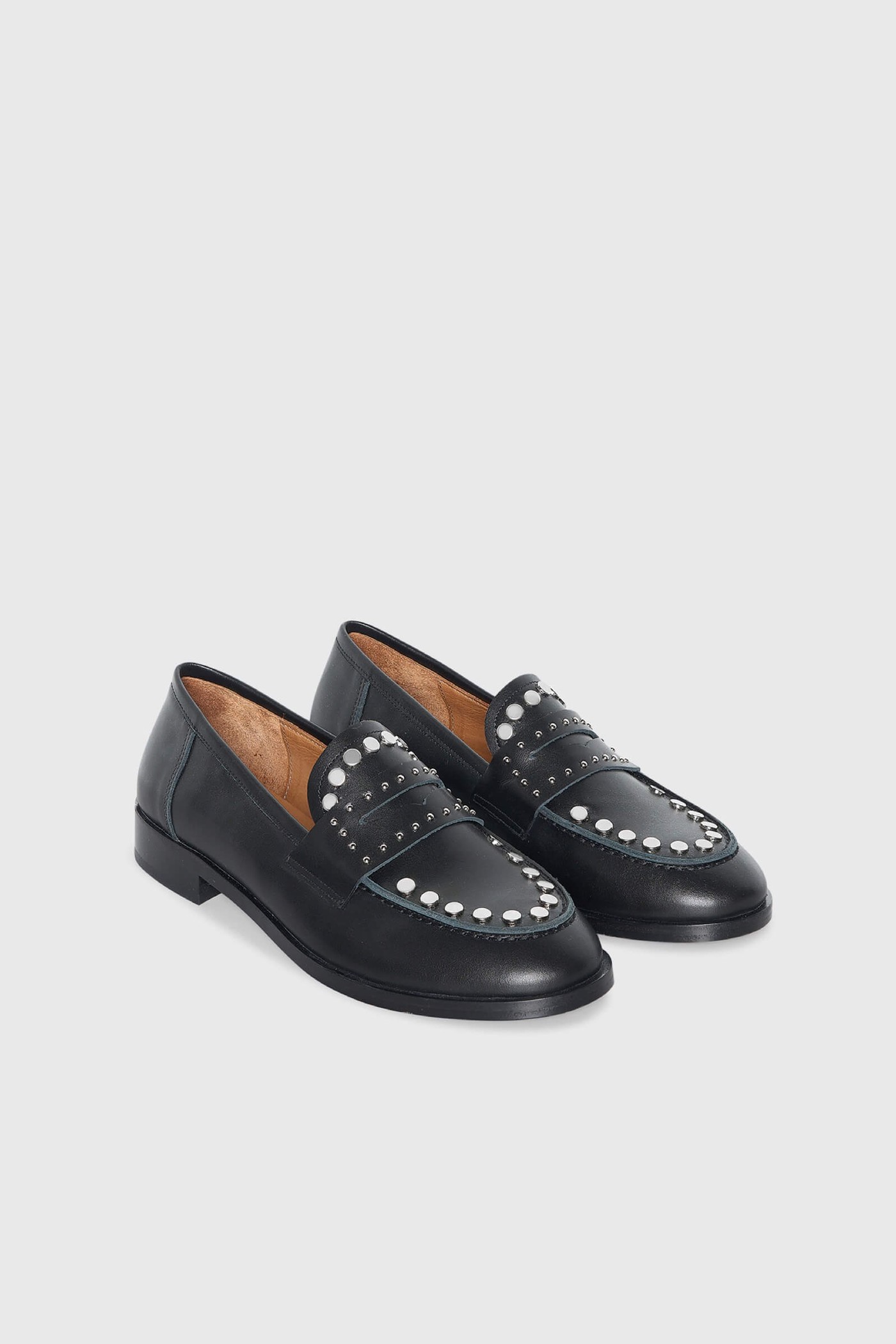 Boy Zwart Zilver Studs