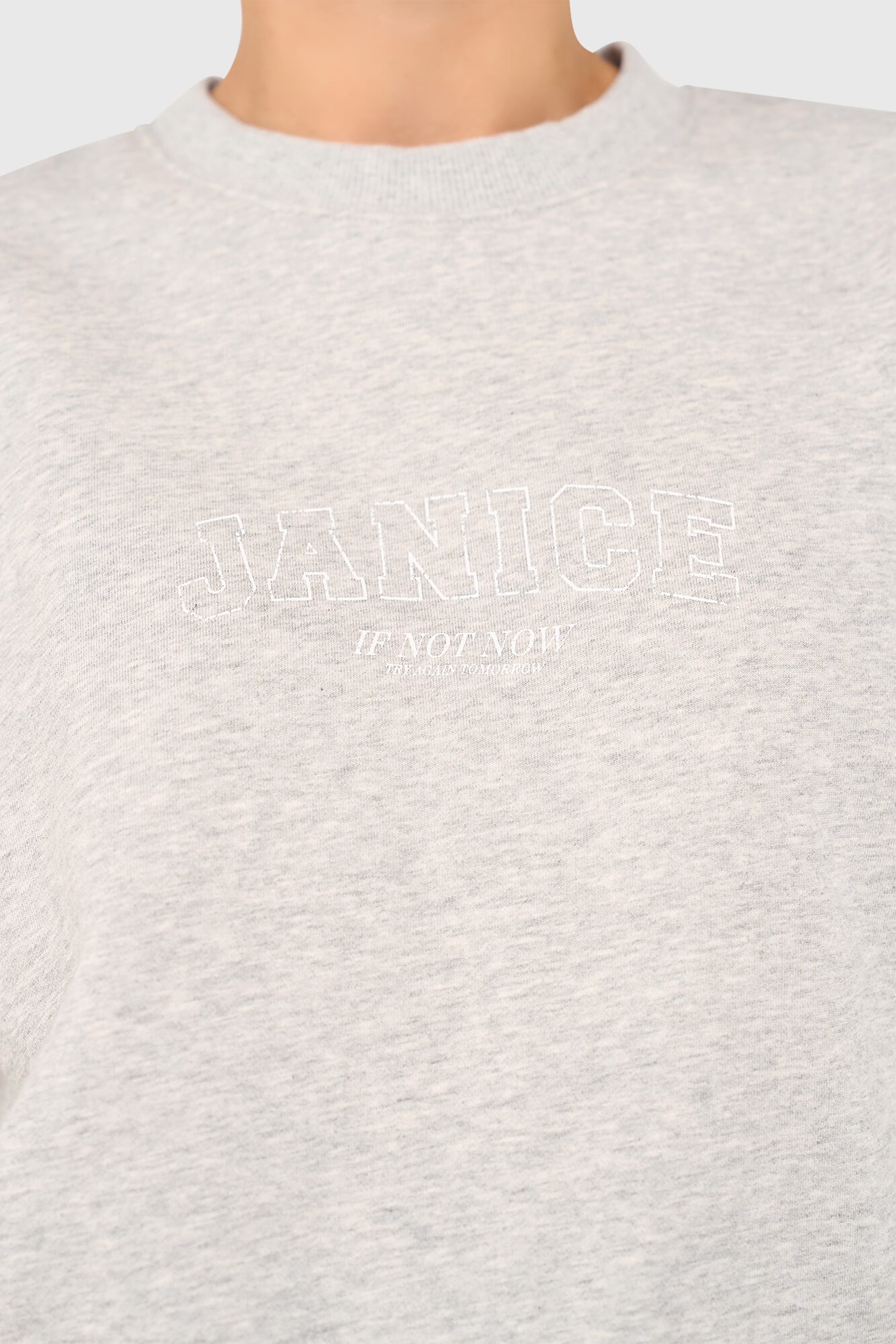 Andy Sweater Grijs Logo