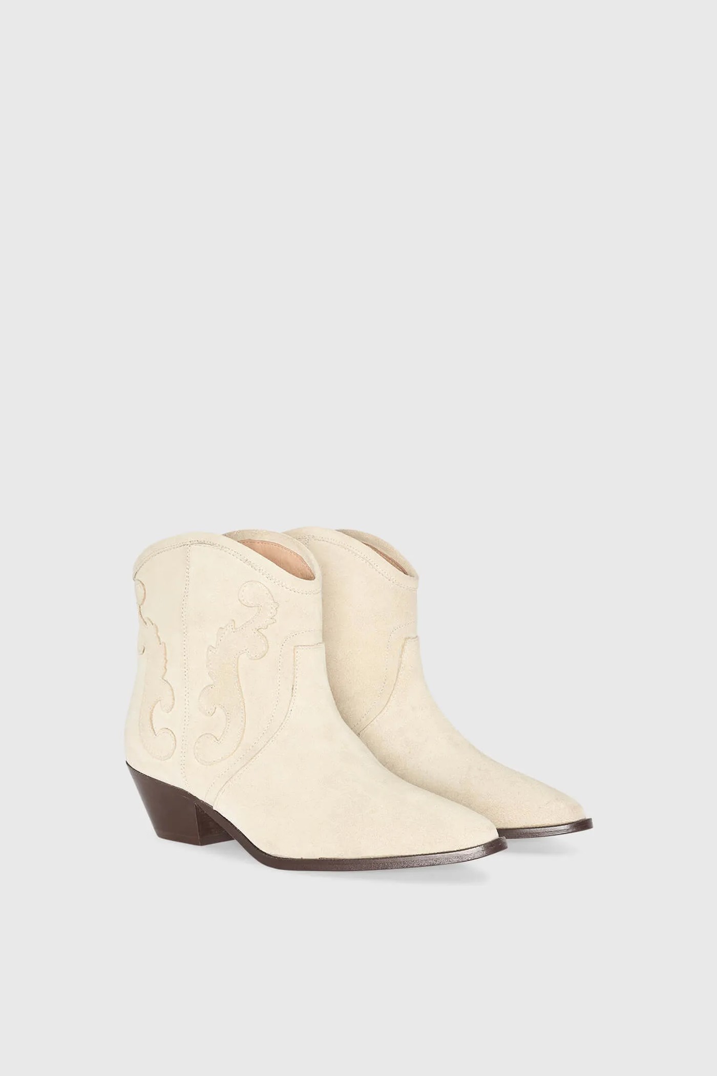 Western Laarsje Boots Dames Hayden Nude