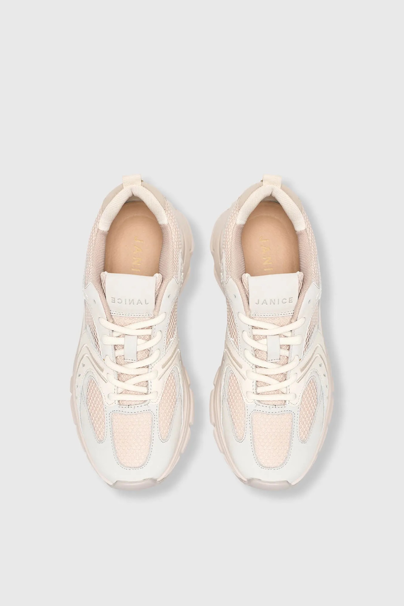 Runner Sneakers Dames Bolt Beige 101