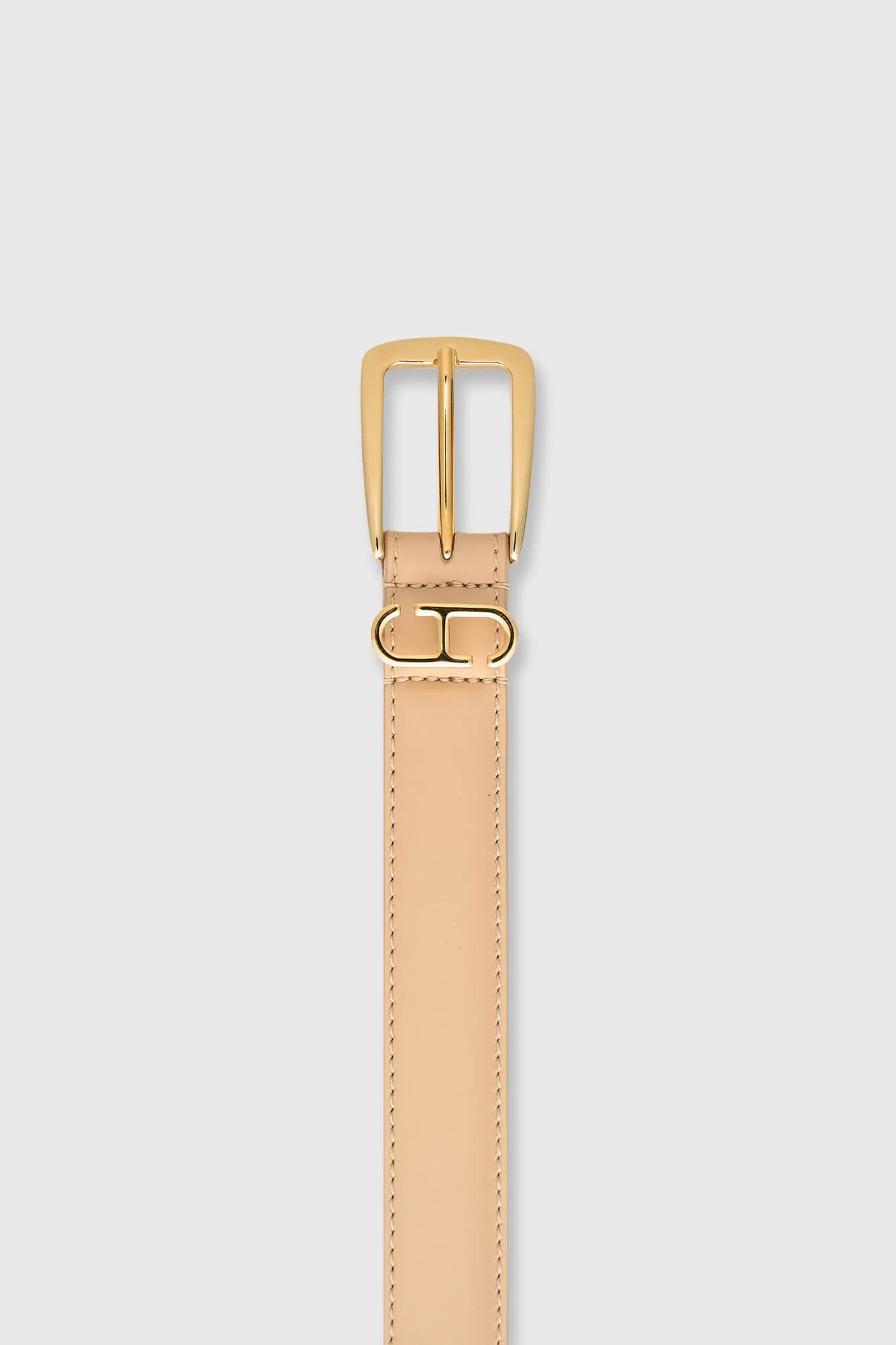 Leren Dames Riem Colby Beige