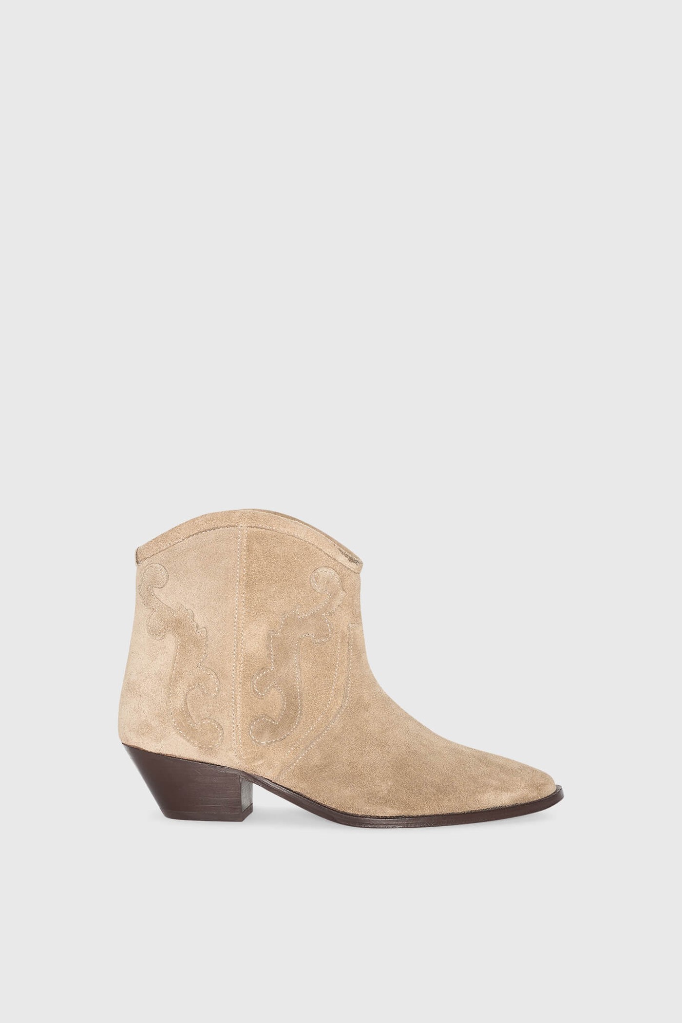 Western Laarsje Boots Dames Hayden Beige