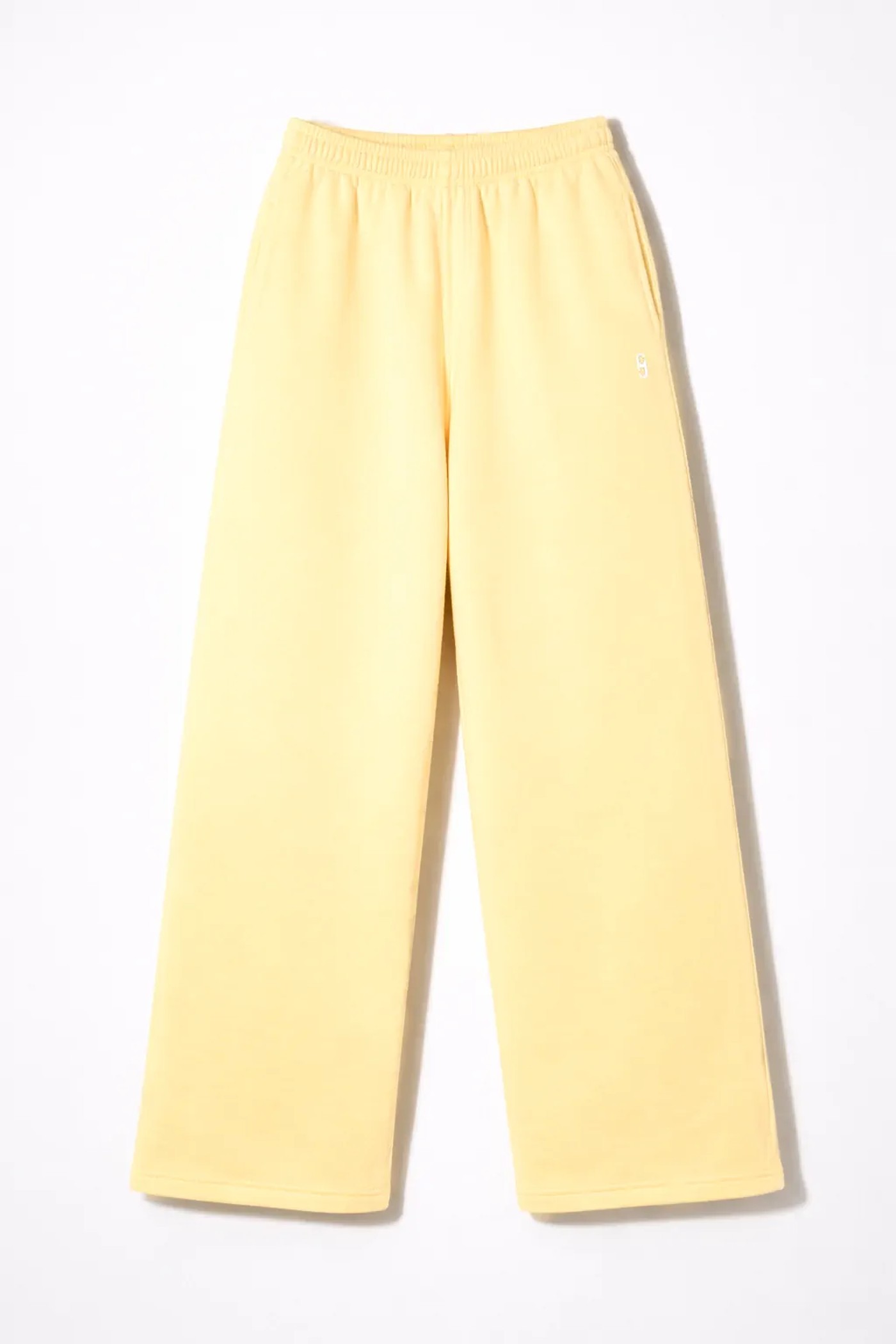 Gele dames jogging broek luther