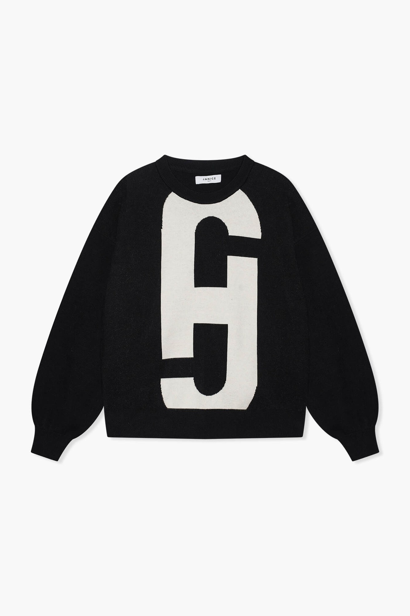 Sweater Dames Gebreid Viscose Logo Andy Zwart