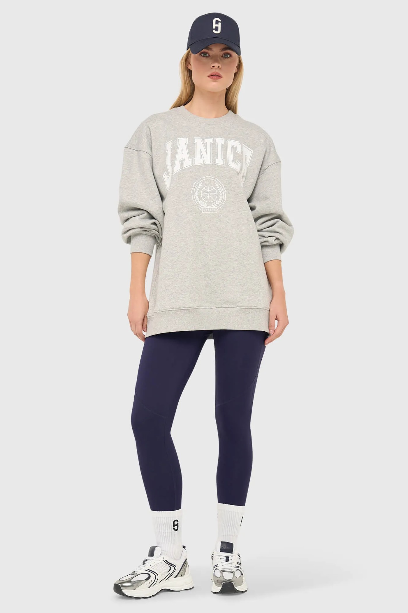 Sweater Dames Oversized Grijs Oliver