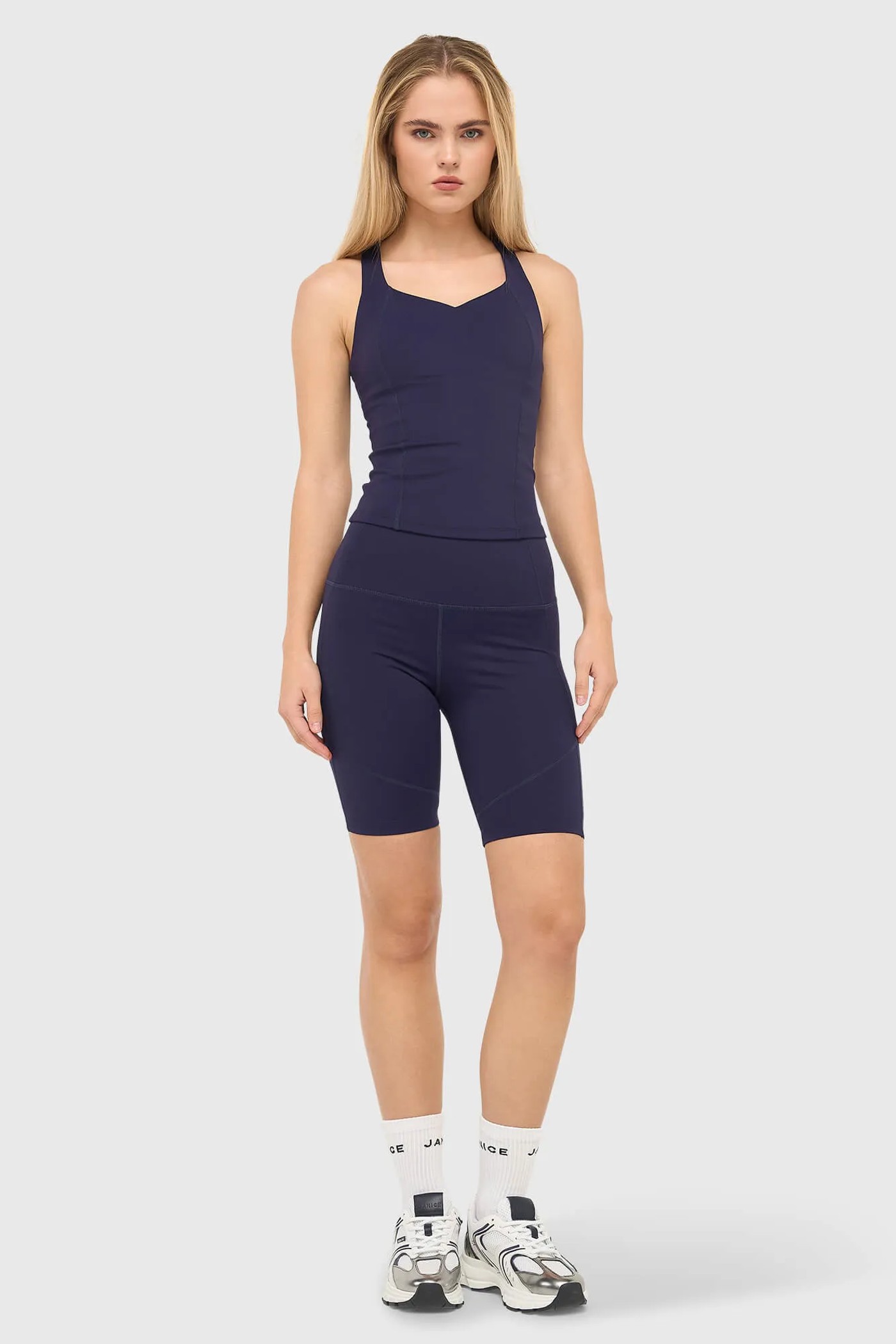 Korte Legging Shorts Sport Cole Blauw