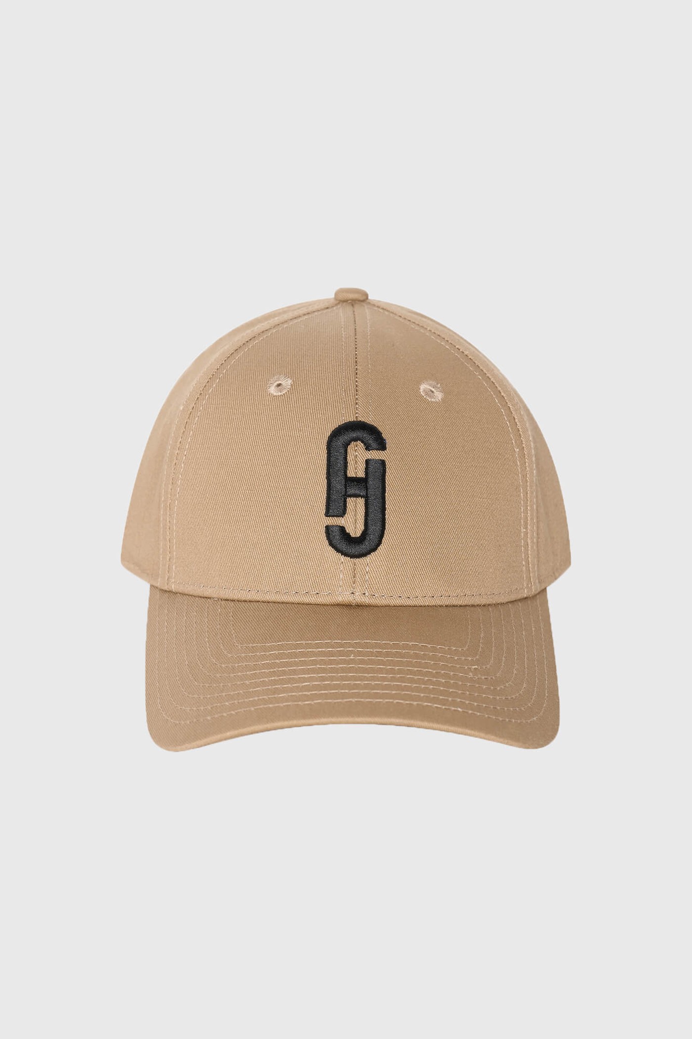CAP DAMES LOGO BEIGE JEFF
