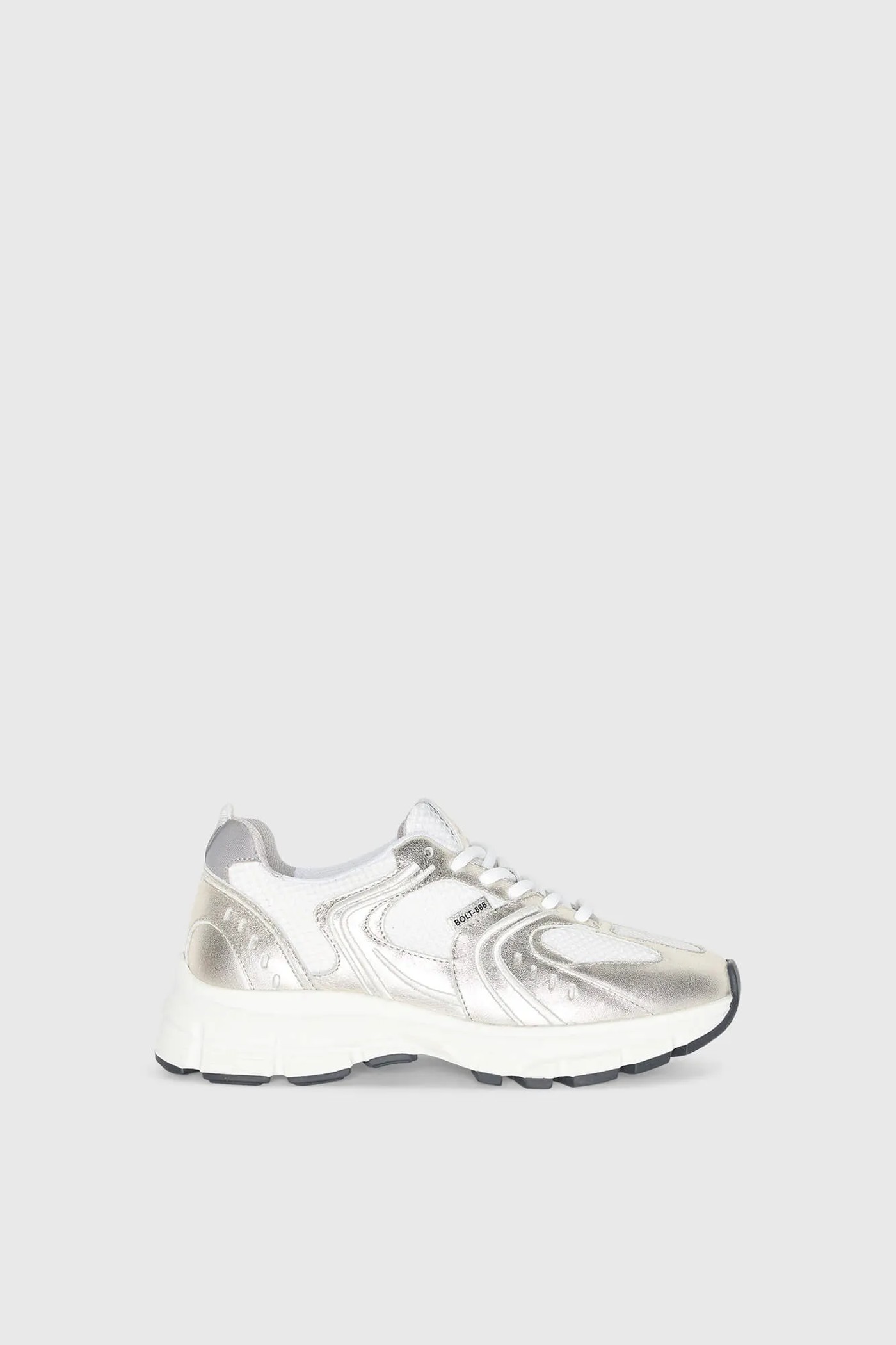 Runner Sneakers Dames Bolt Zilver 888