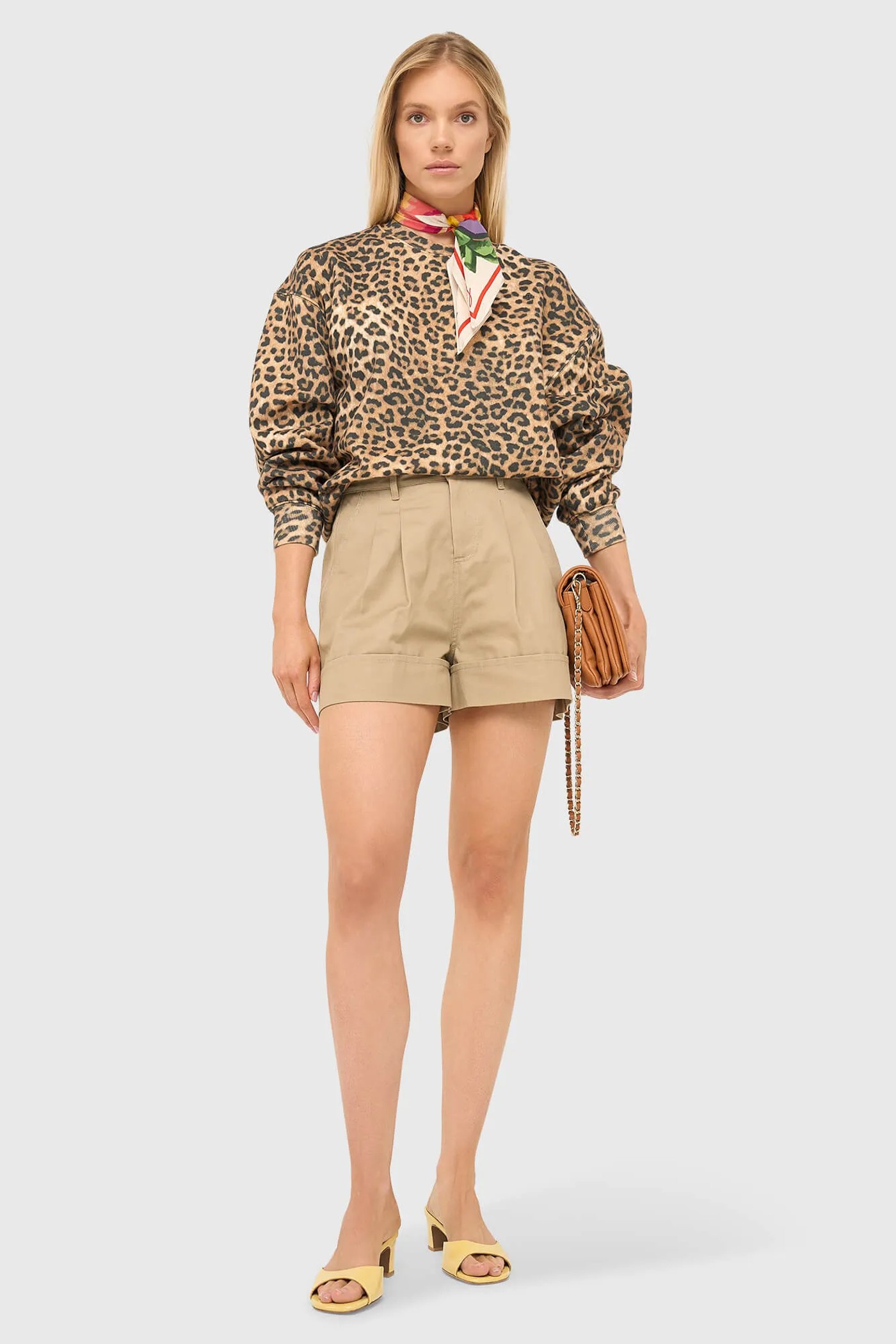 Panterprint Sweater Dames Katoen Owen