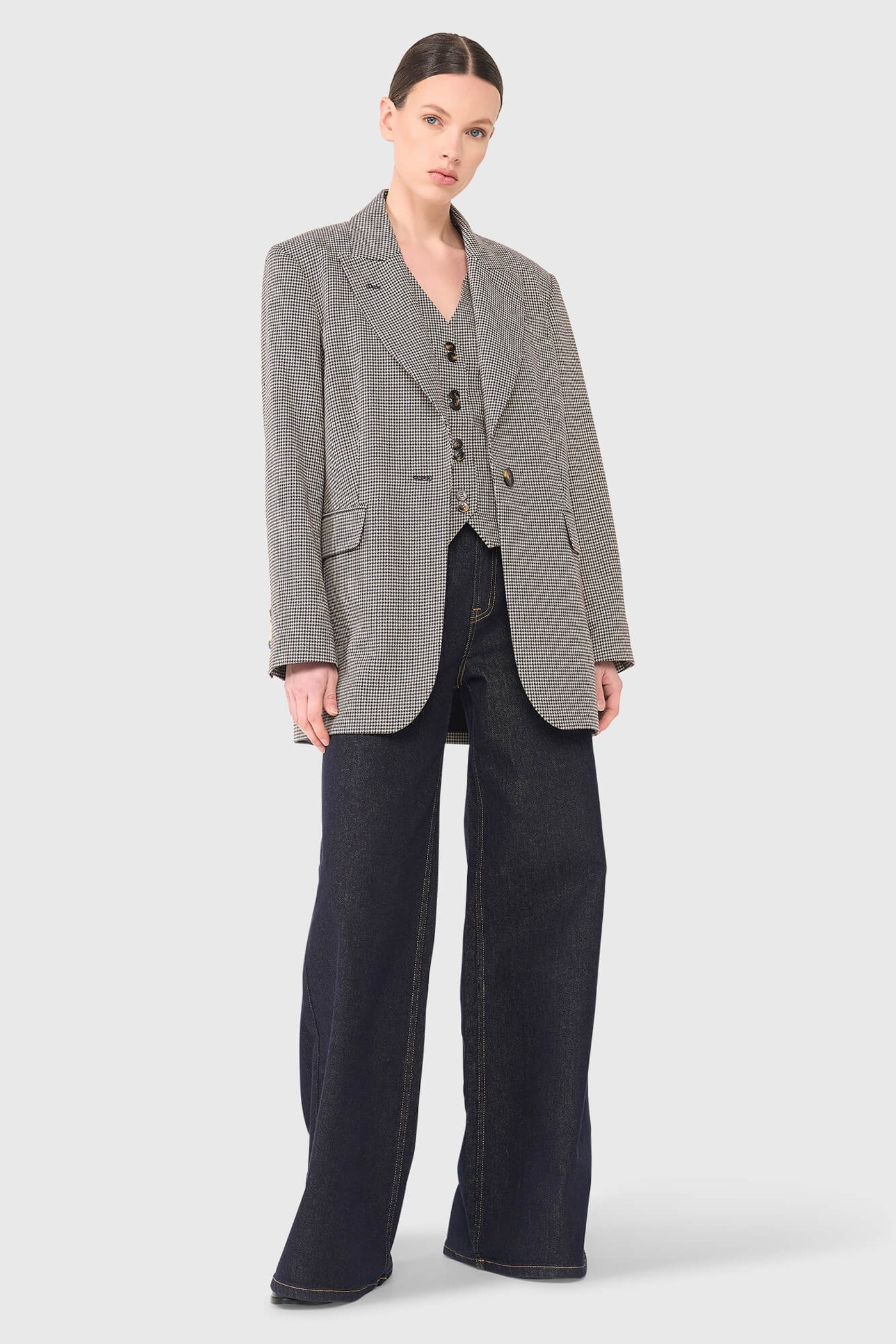 Hank Beige Ruit
