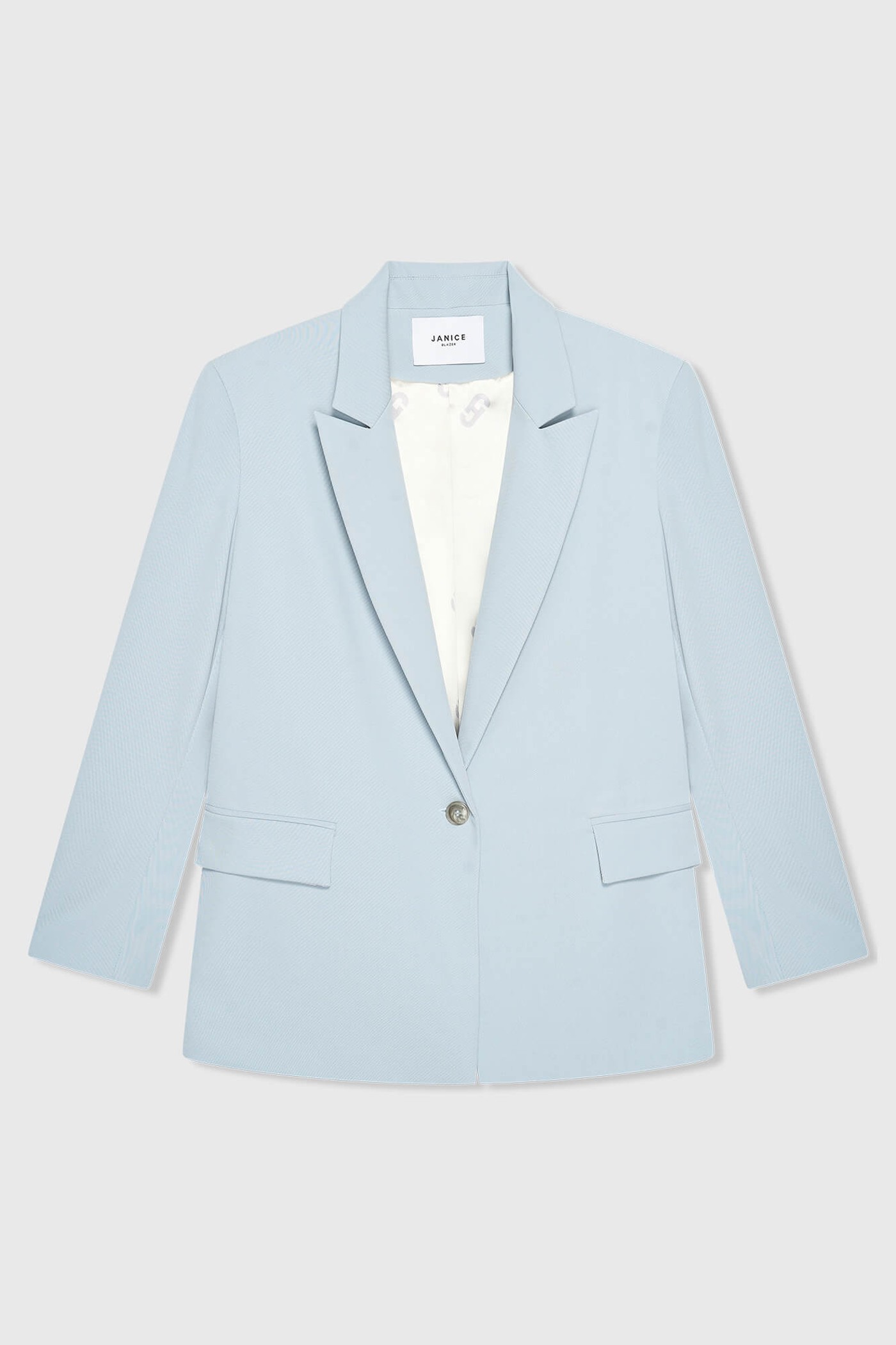 Jones Blazer Licht Blauw