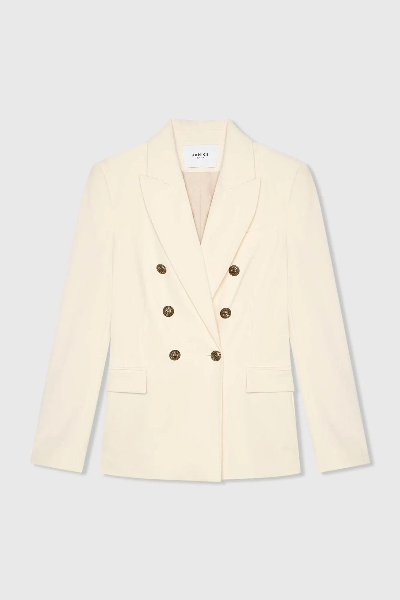 Blazer Dames Knopen Getailleerd Connor Off White