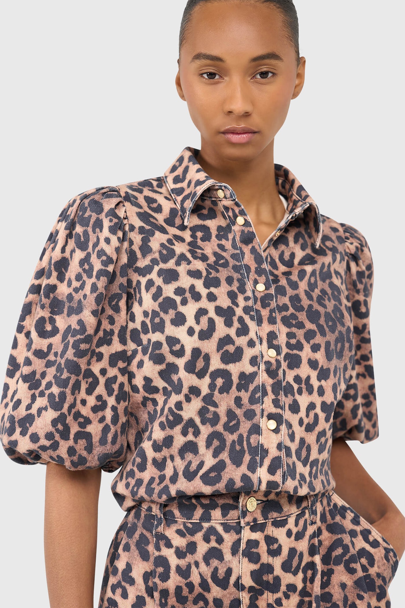 Lars Blouse Panterprint