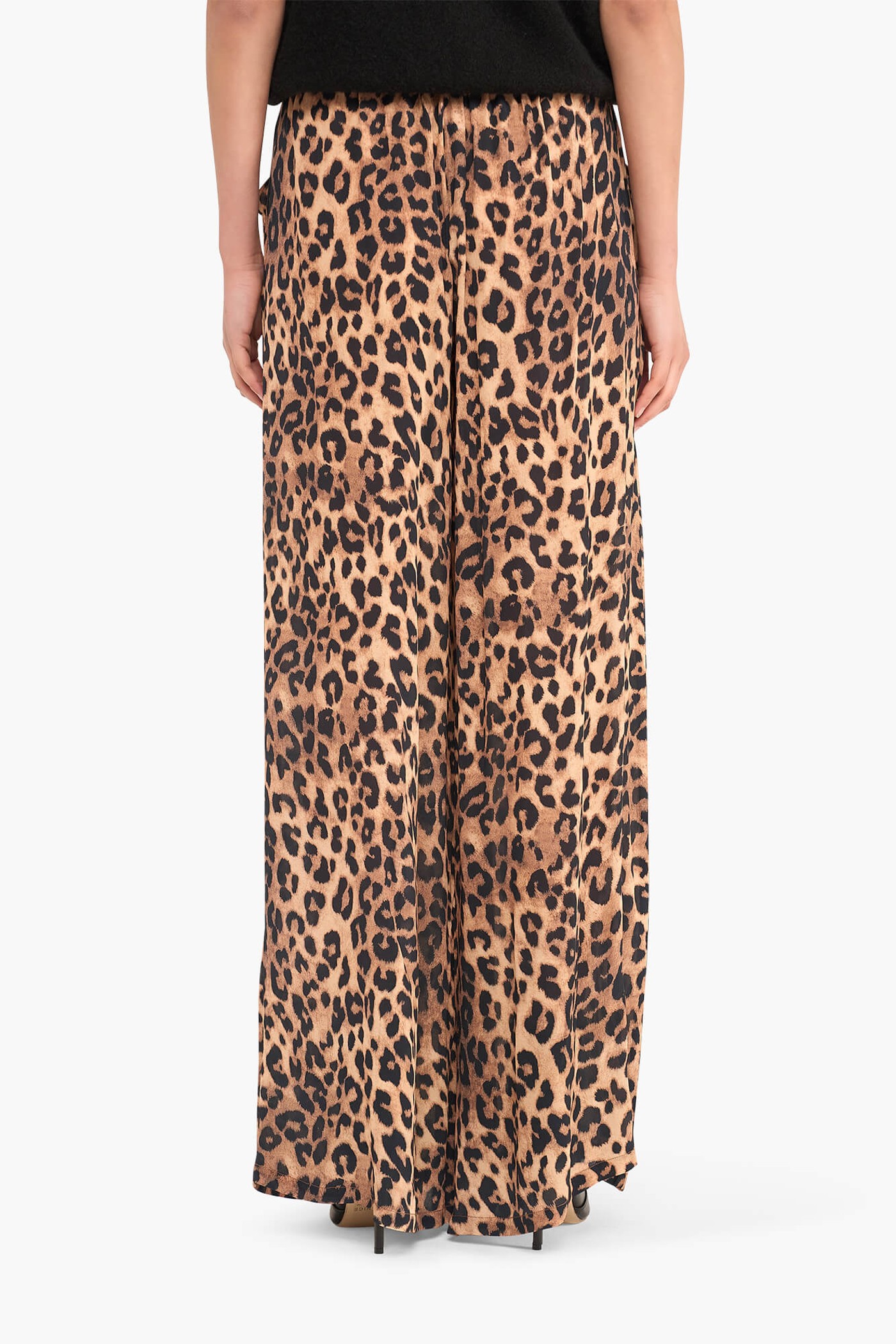 Panterprint Broek Wijde Pijp Ringo
